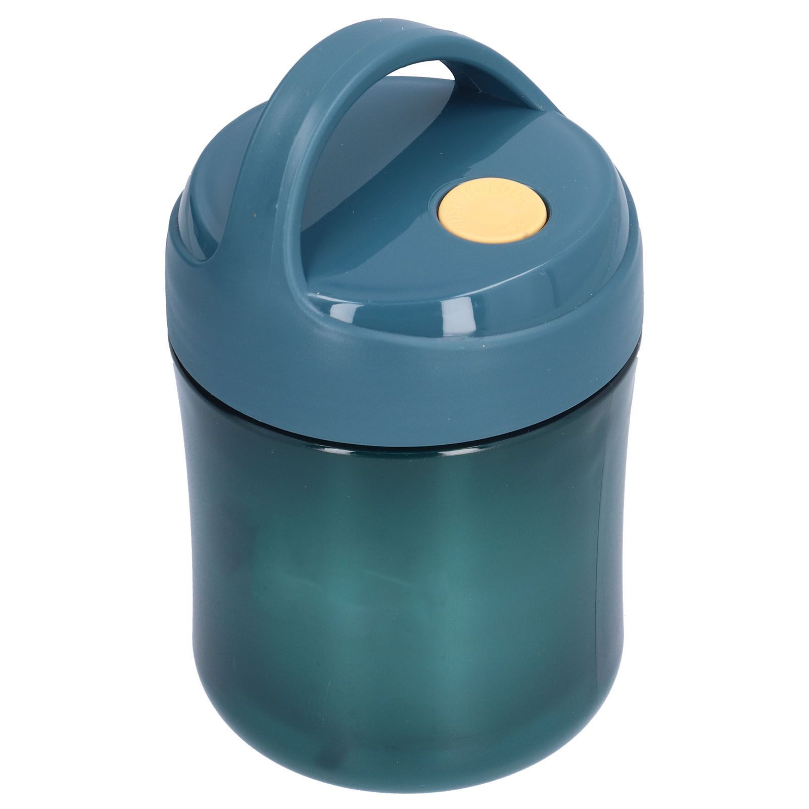 Insulated Food Jar 500ml 304 Stainless Steel Silicone Waterproof Keep Warm Lunch Box for SoupBlue - Image 6