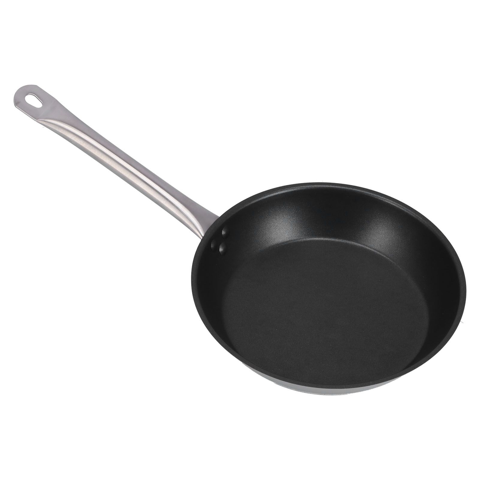 304 Stainless Steel Fry Pan Non Stick Heat Resistant Frying Egg Pan Professional Cookware for Kitchen Restaurant280x50mm - Image 1