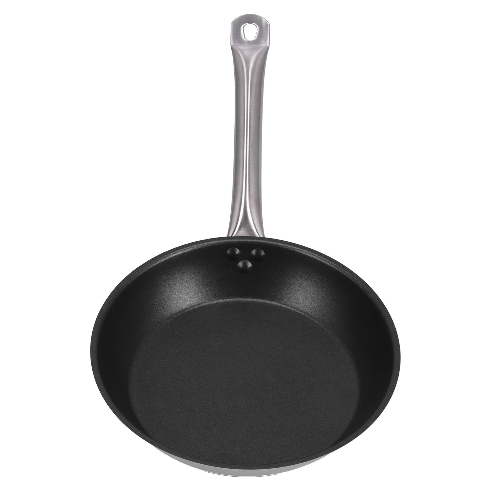304 Stainless Steel Fry Pan Non Stick Heat Resistant Frying Egg Pan Professional Cookware for Kitchen Restaurant280x50mm - Image 4