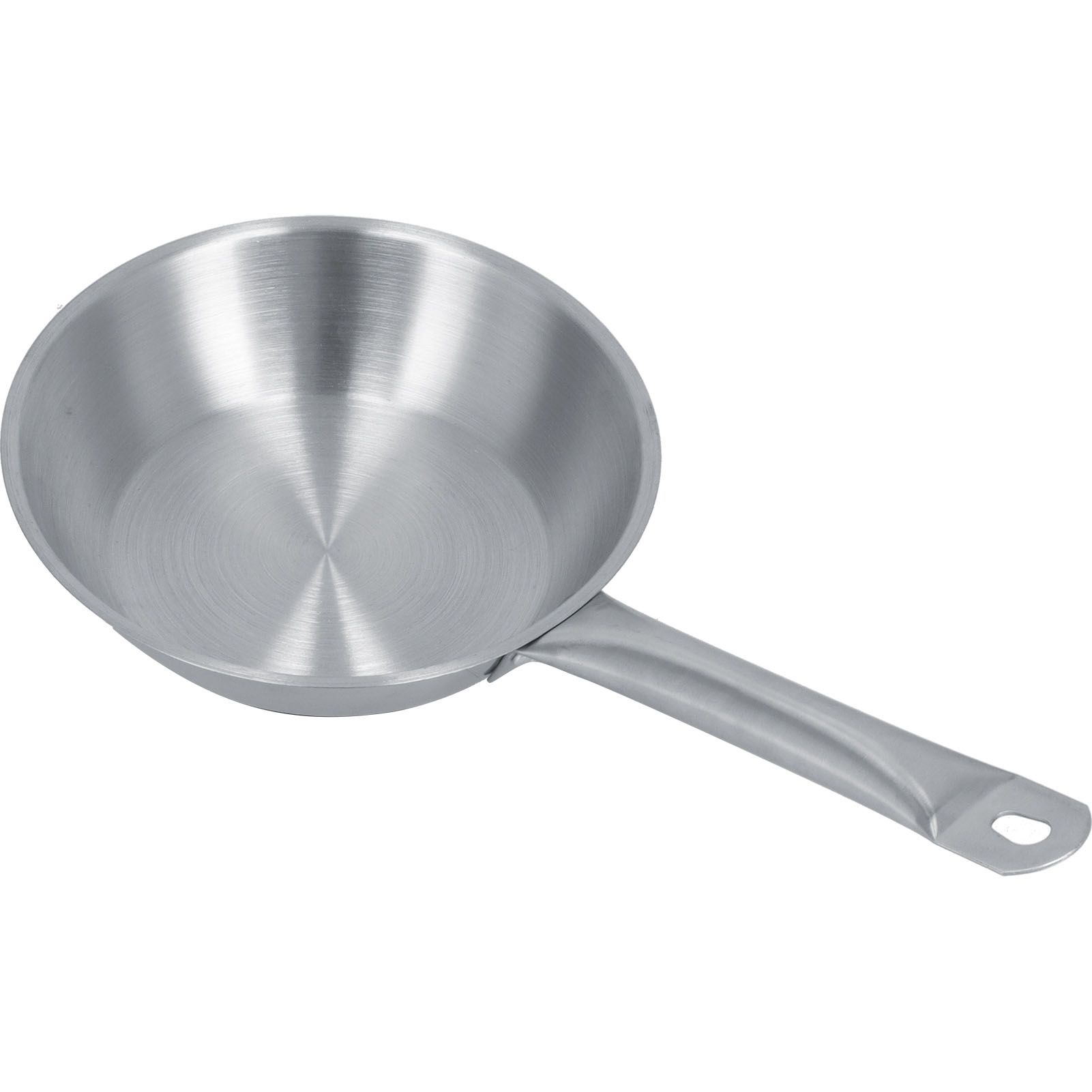 Stainless Steel Frying Pan Single Handle Fried Pan Cookware for Home induction Cooker7.9x2.0in - Image 4