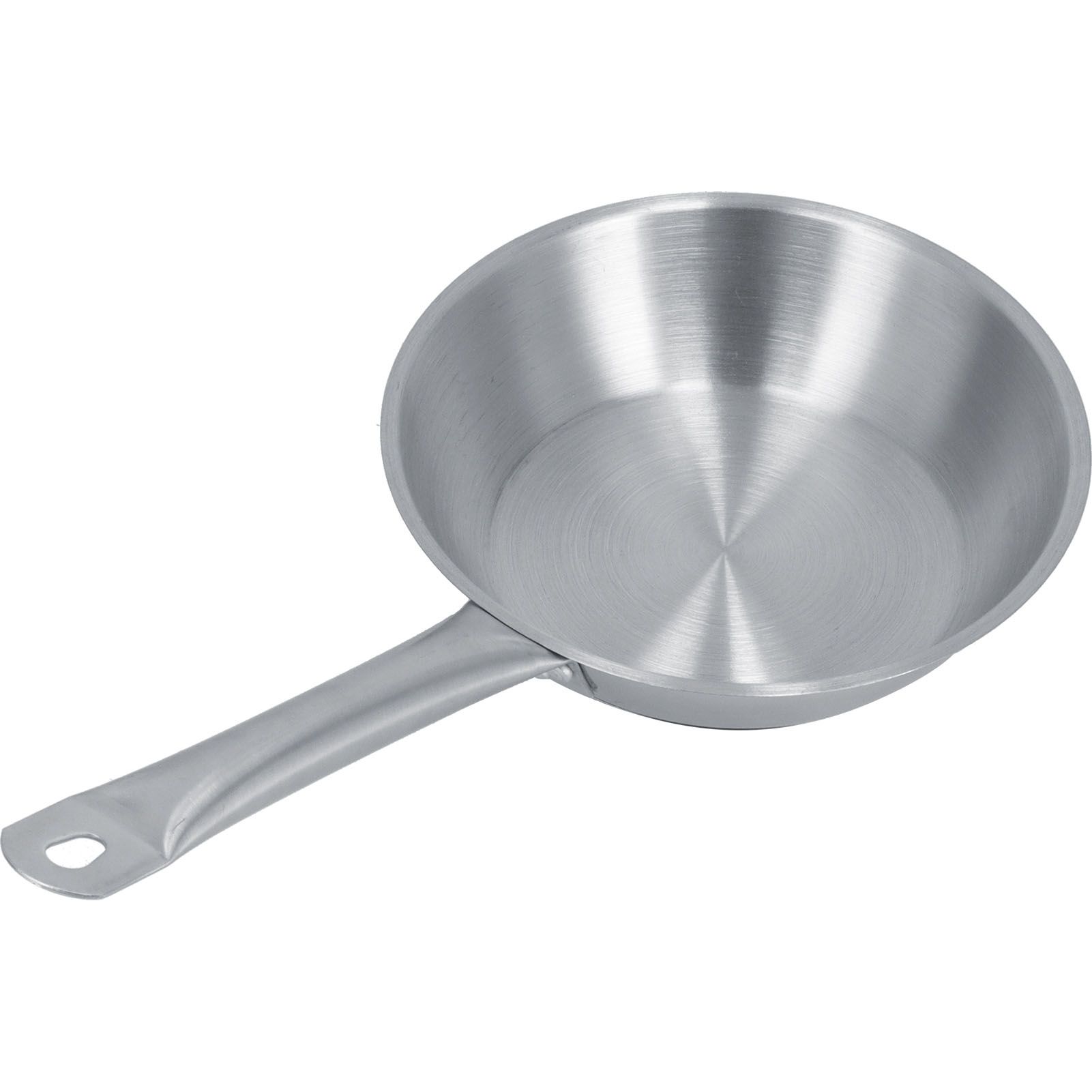 Stainless Steel Frying Pan Single Handle Fried Pan Cookware for Home induction Cooker7.9x2.0in - Image 6