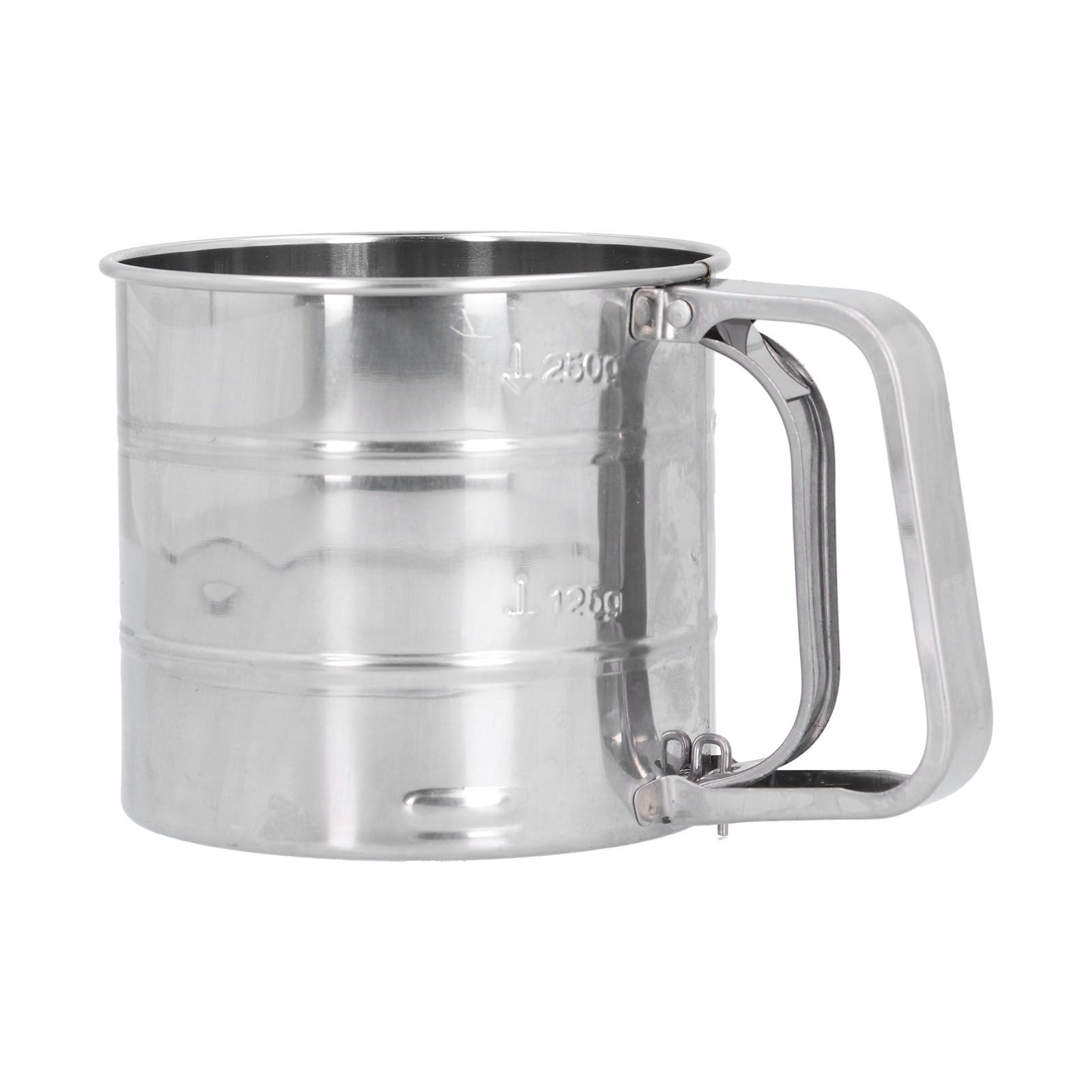 Stainless Steel Flour Sifter Baking Sugar Sifter Hand Held Sifter for Flour Icing Sugar - Image 5