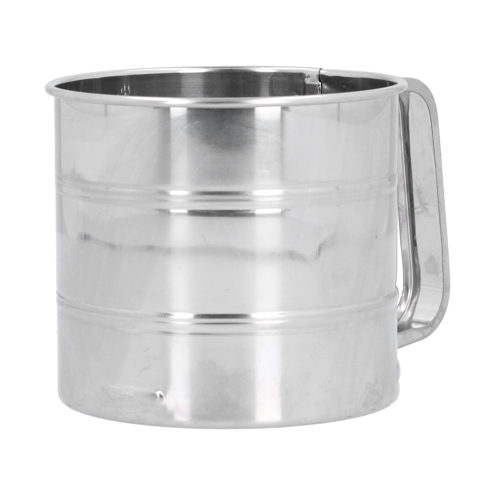 Stainless Steel Flour Sifter Baking Sugar Sifter Hand Held Sifter for Flour Icing Sugar - Image 8