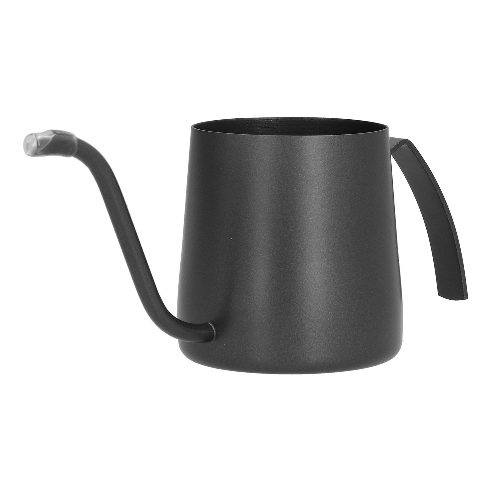 Coffee Pot Stainless Steel Long Narrow Spout Gooseneck Uncoated Tea Pot for Home Black350ml - Image 2