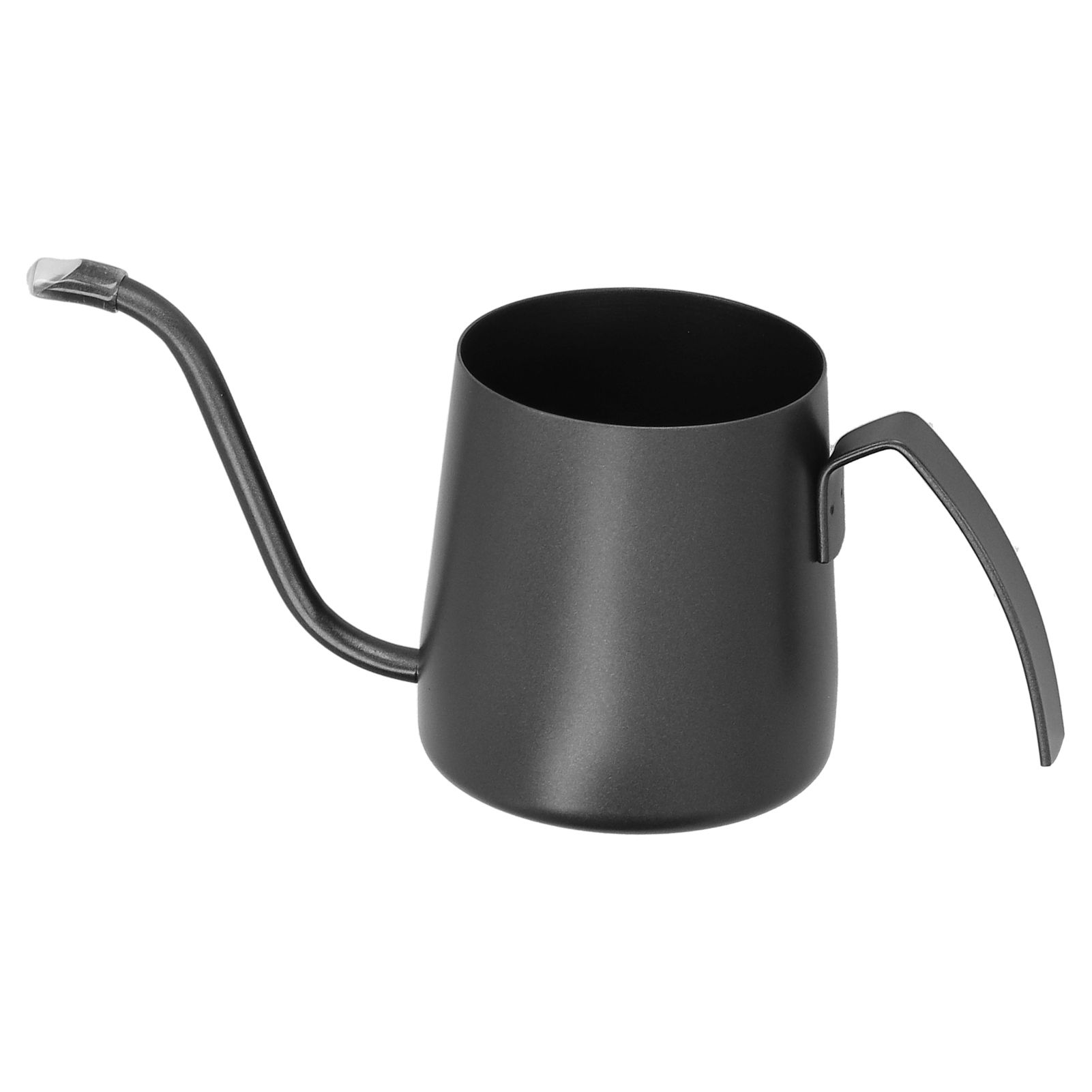 Coffee Pot Stainless Steel Long Narrow Spout Gooseneck Uncoated Tea Pot for Home Black350ml - Image 5