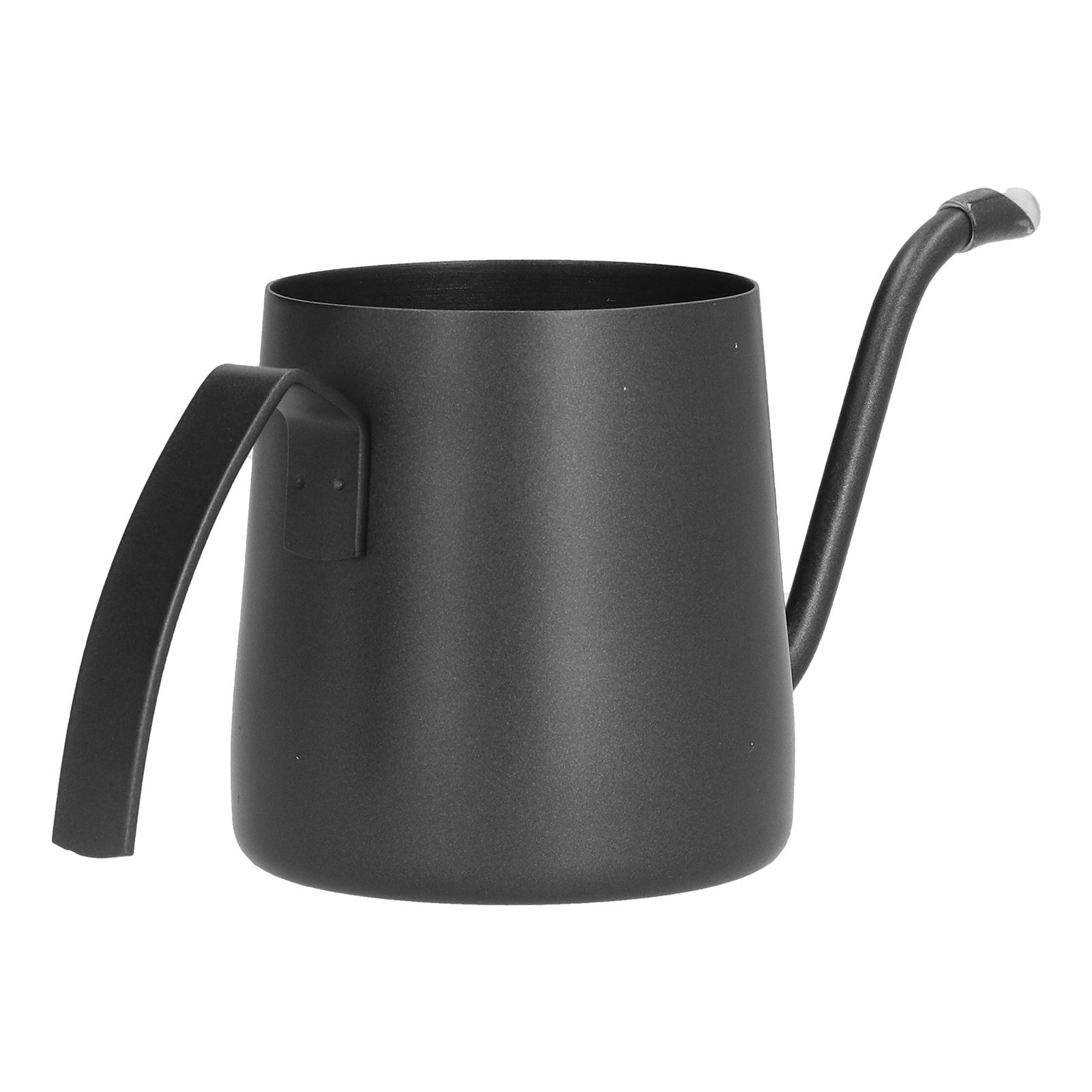 Coffee Pot Stainless Steel Long Narrow Spout Gooseneck Uncoated Tea Pot for Home Black350ml - Image 6
