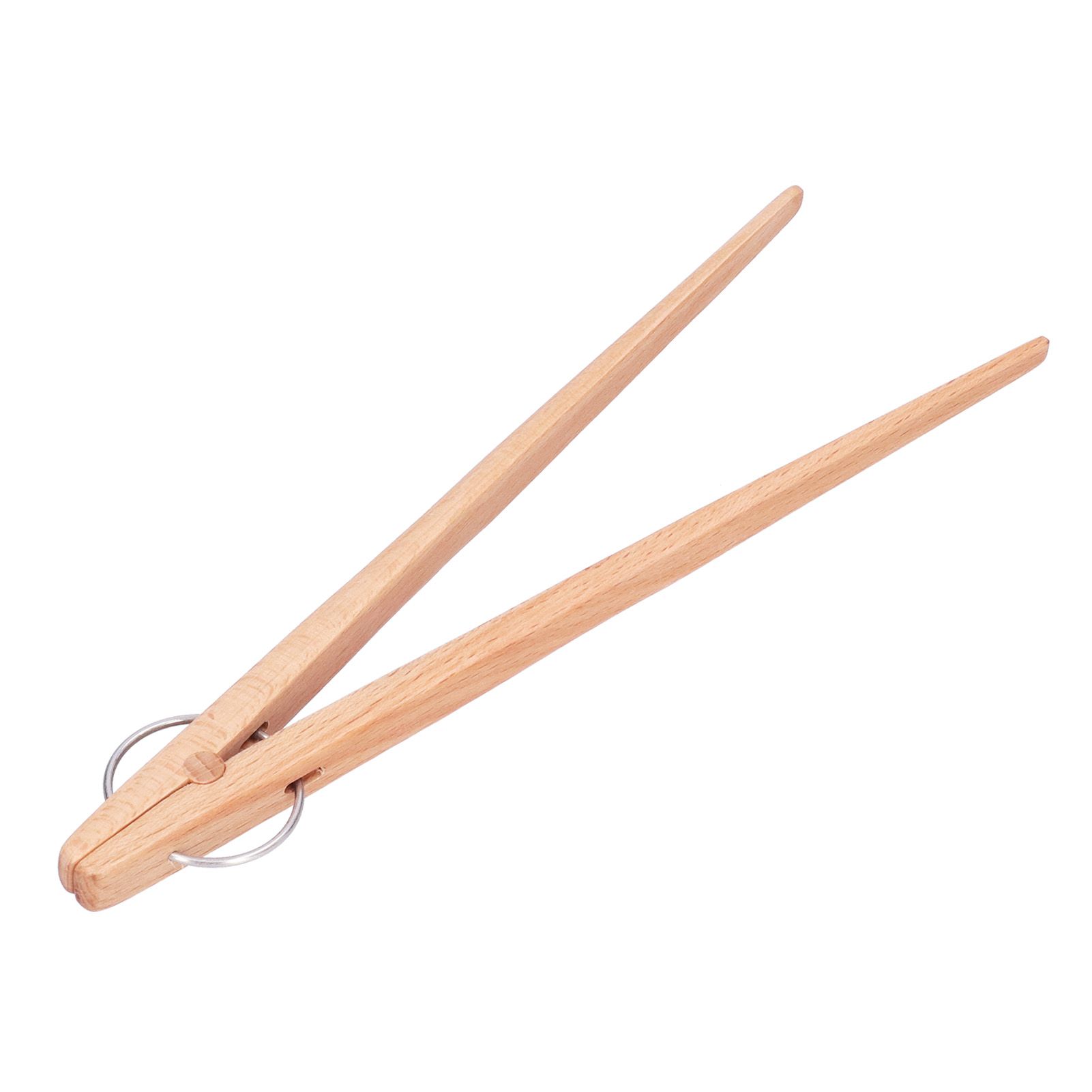 Bread Tongs Kitchen Wooden Baking Food Salad Fruits Tongs Cooking Tool Kitchen Gadget - Image 4