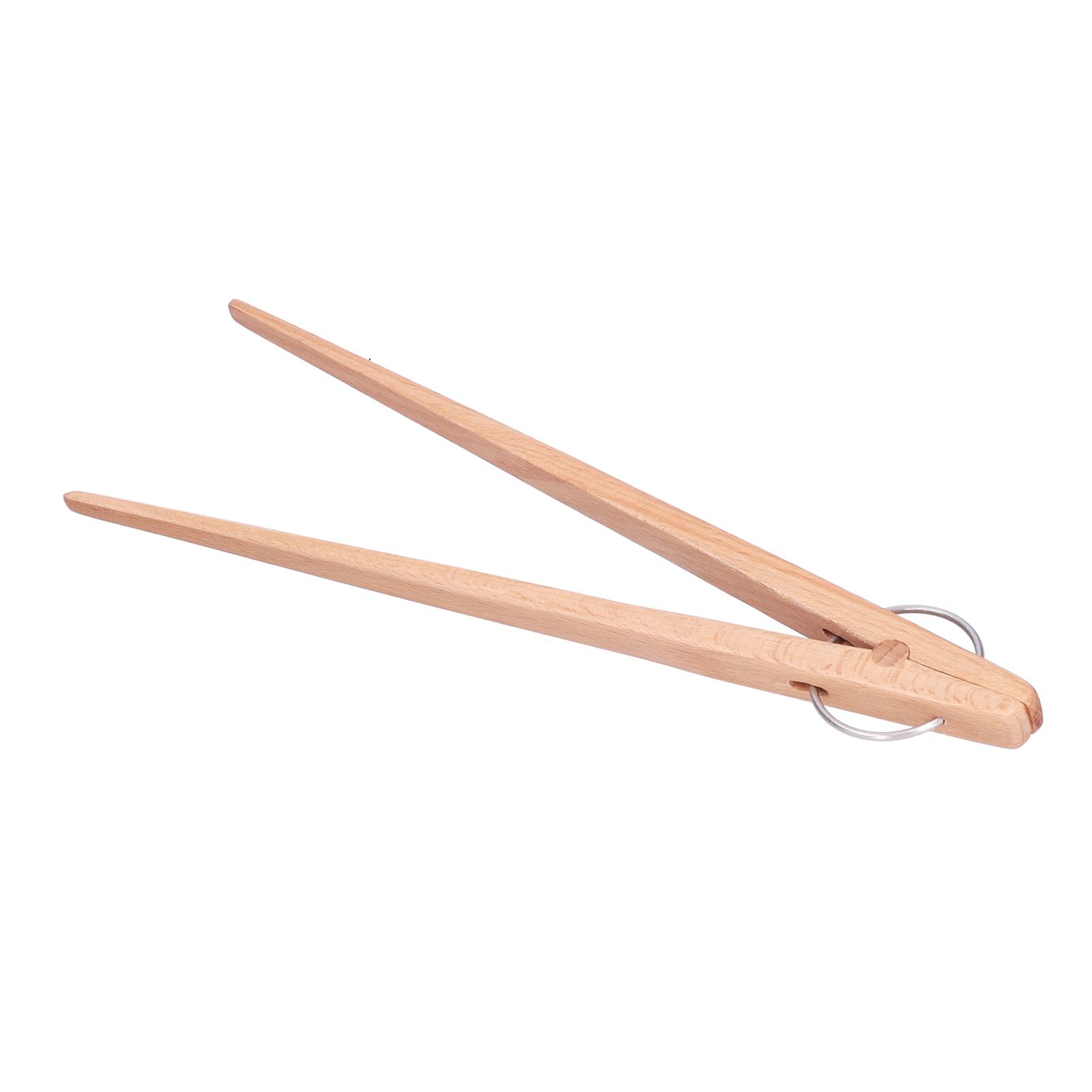 Bread Tongs Kitchen Wooden Baking Food Salad Fruits Tongs Cooking Tool Kitchen Gadget - Image 6