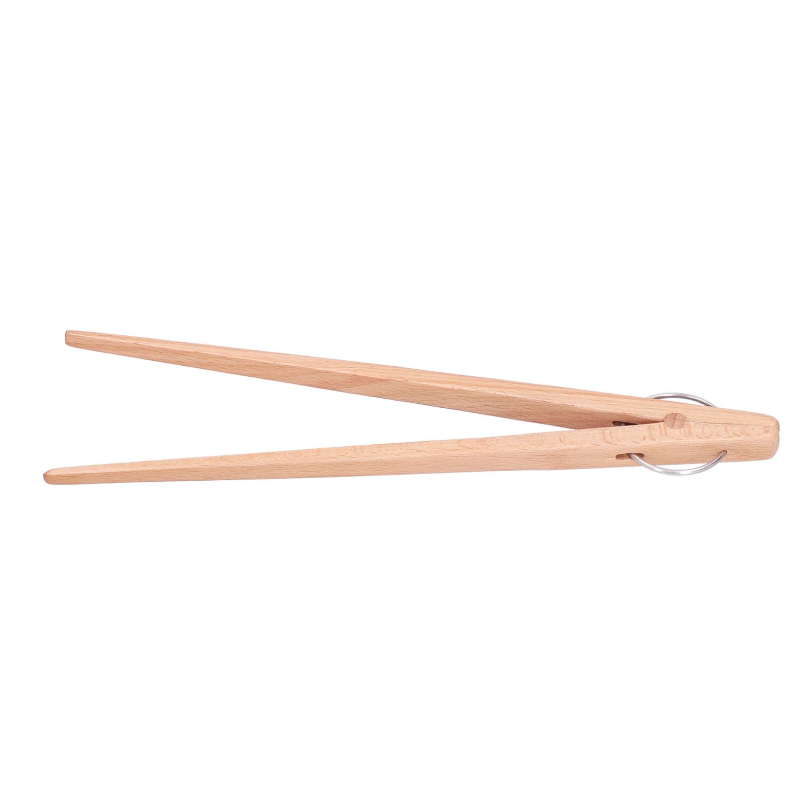 Bread Tongs Kitchen Wooden Baking Food Salad Fruits Tongs Cooking Tool Kitchen Gadget - Image 8