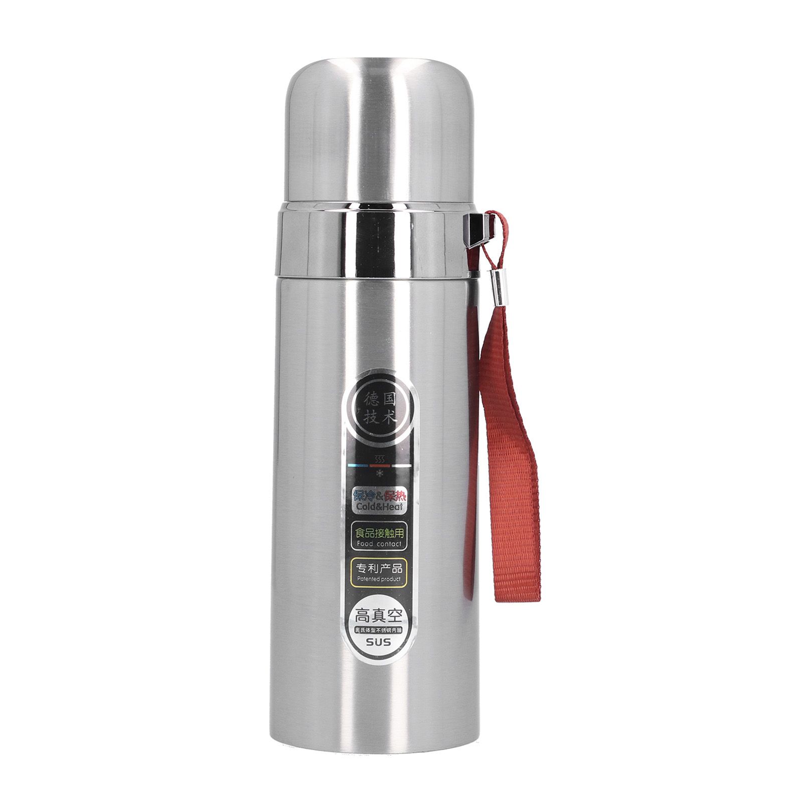 Thermal Cup 500ml 304 Stainless Steel Portable Tea Bottle for Home Travel Camping - Image 1