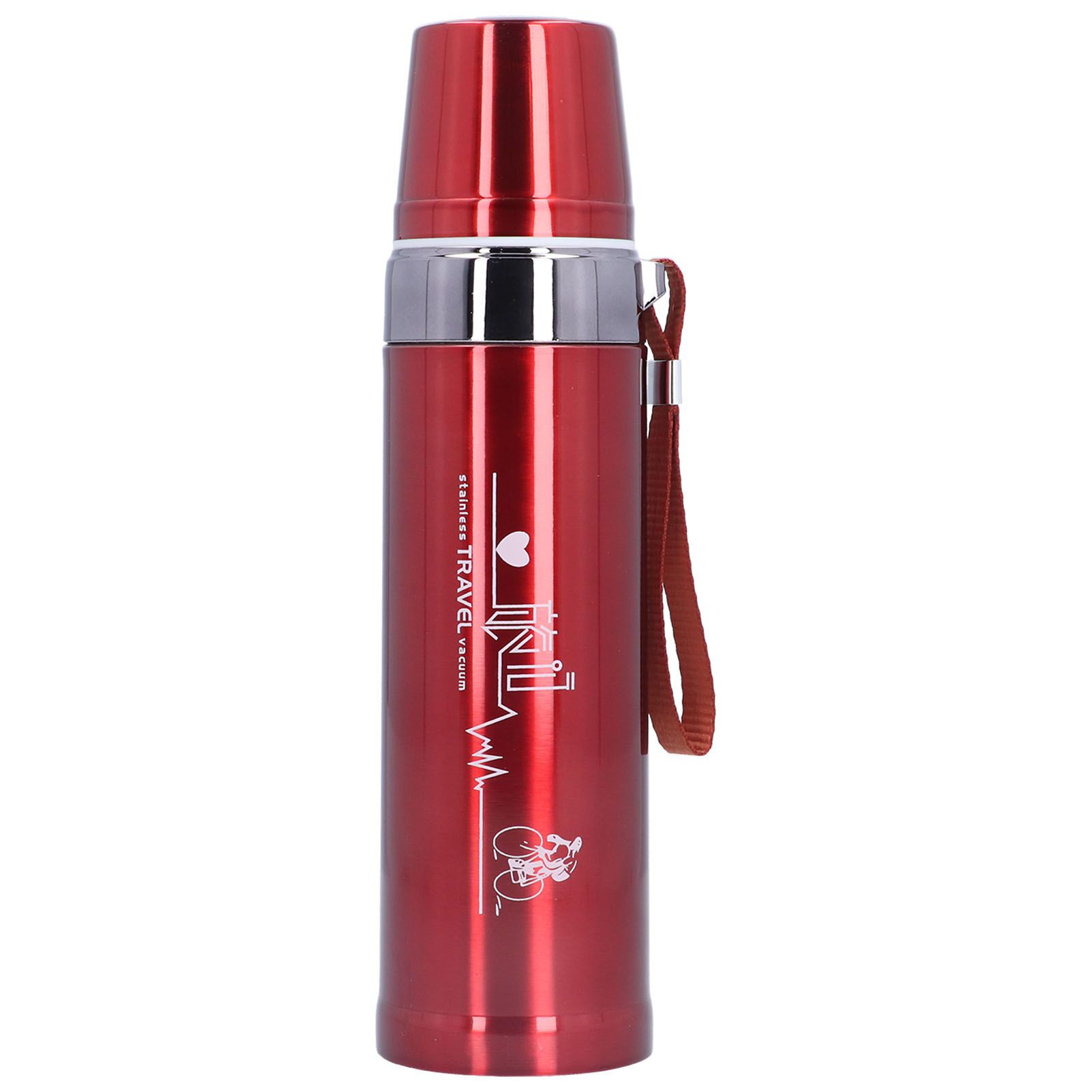 750ml Thermal Cup 304 Stainless Steel Portable Insulated Keep Cold and Hot Water Bottle Outdoor Cycling - Image 1