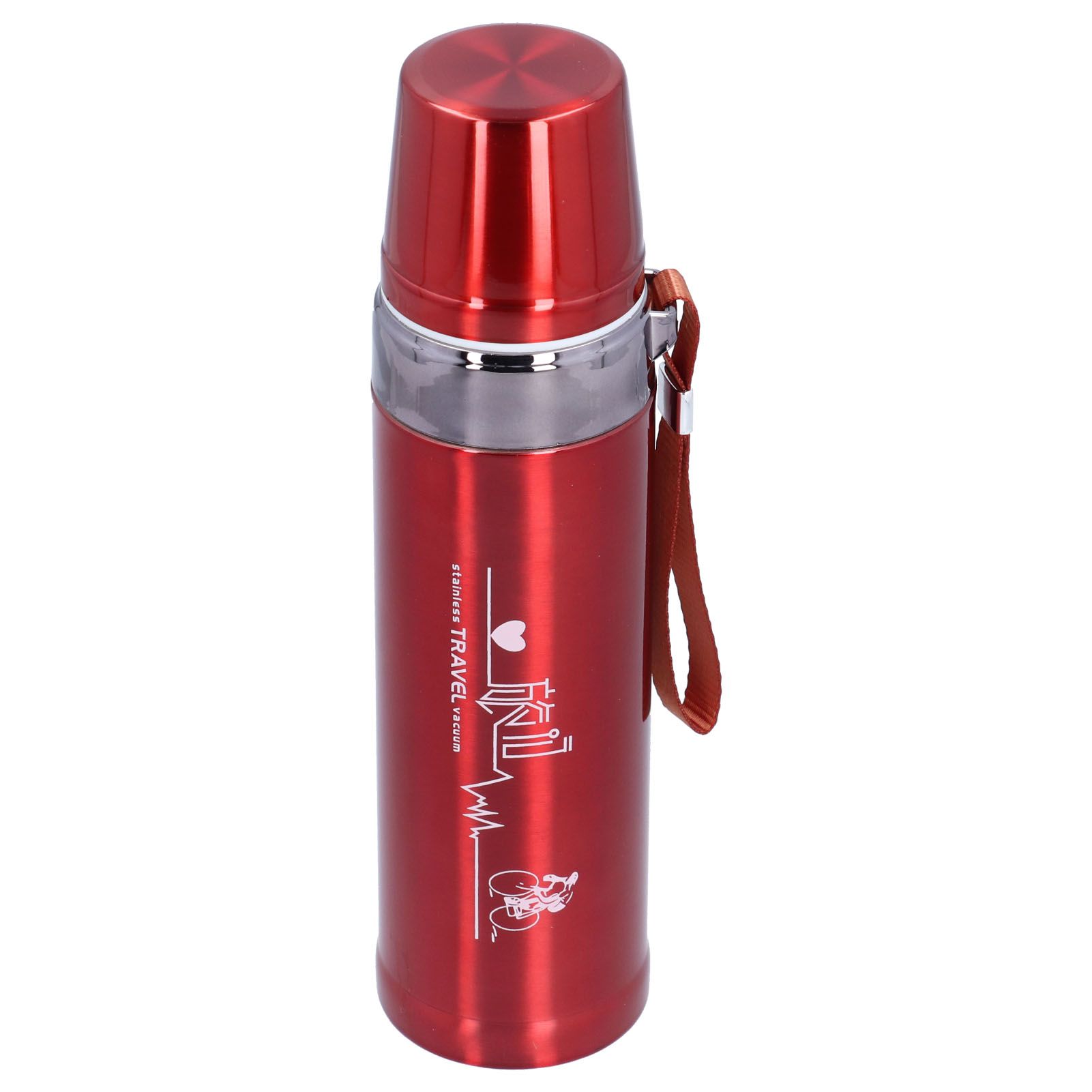 750ml Thermal Cup 304 Stainless Steel Portable Insulated Keep Cold and Hot Water Bottle Outdoor Cycling - Image 2