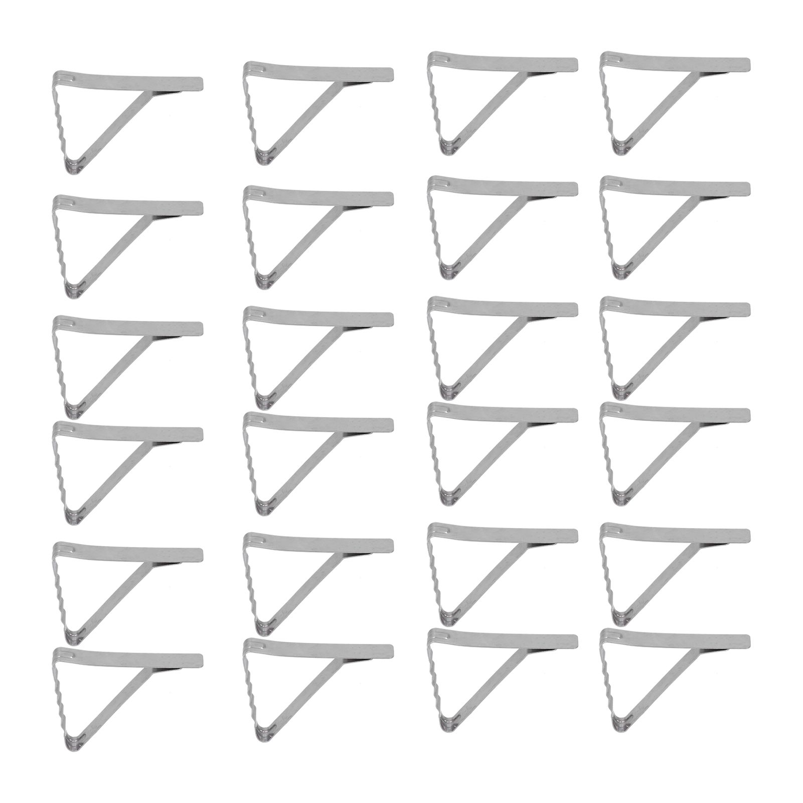 24pcs Table Cloth Holder Stainless Steel Stable Durable Table Cloth Clip for Outdoor Garden Picnic - Image 2