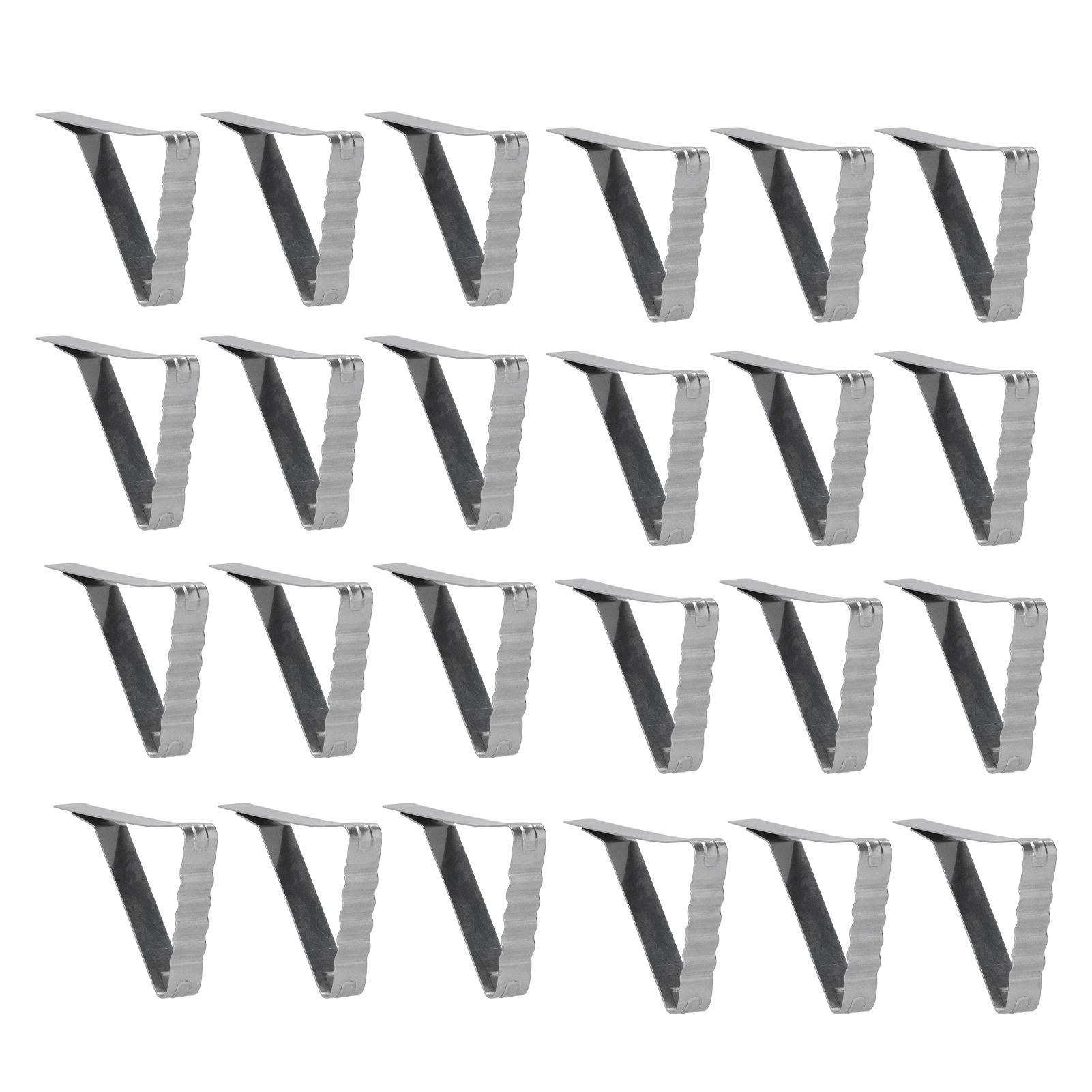 24pcs Table Cloth Holder Stainless Steel Stable Durable Table Cloth Clip for Outdoor Garden Picnic - Image 4