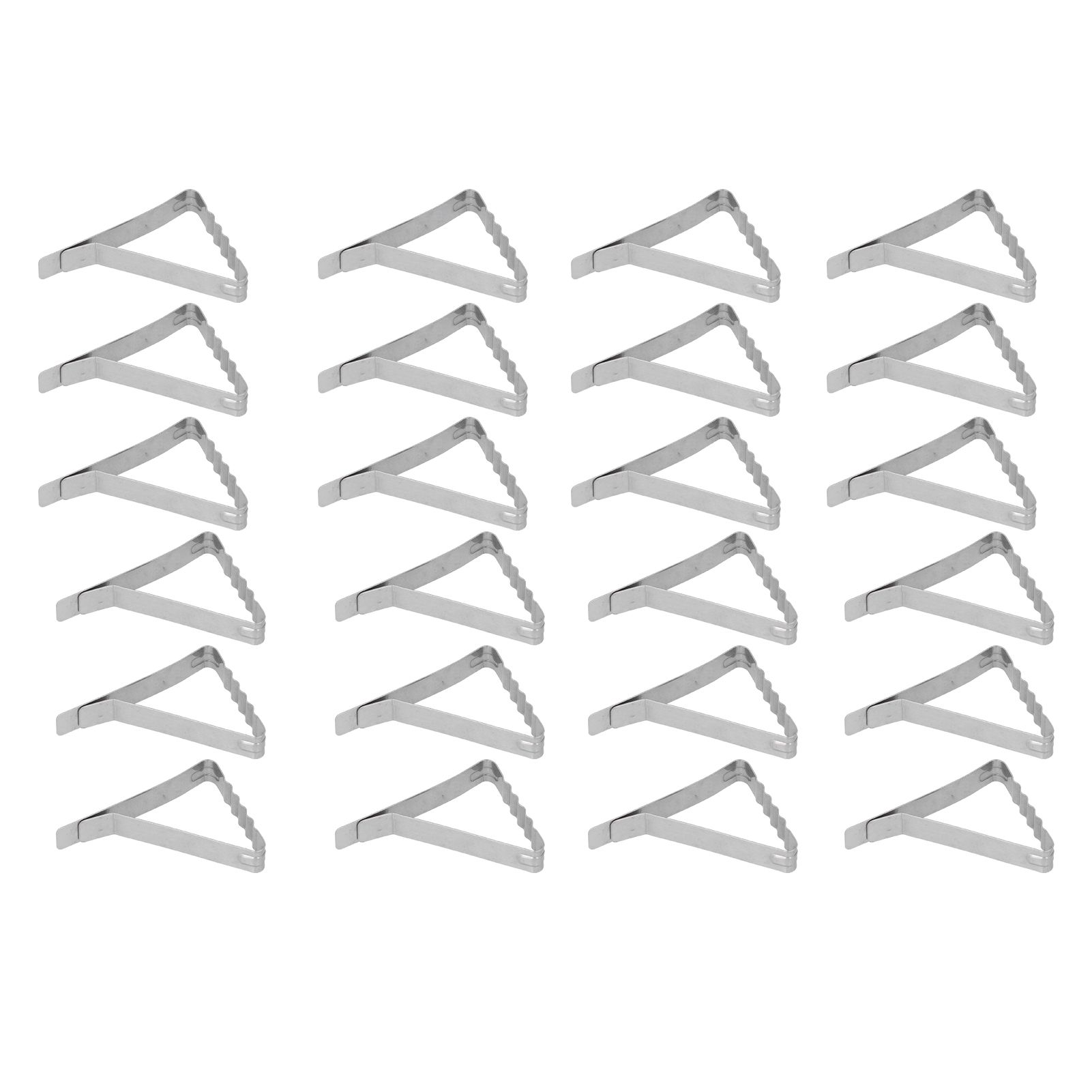 24pcs Table Cloth Holder Stainless Steel Stable Durable Table Cloth Clip for Outdoor Garden Picnic - Image 5