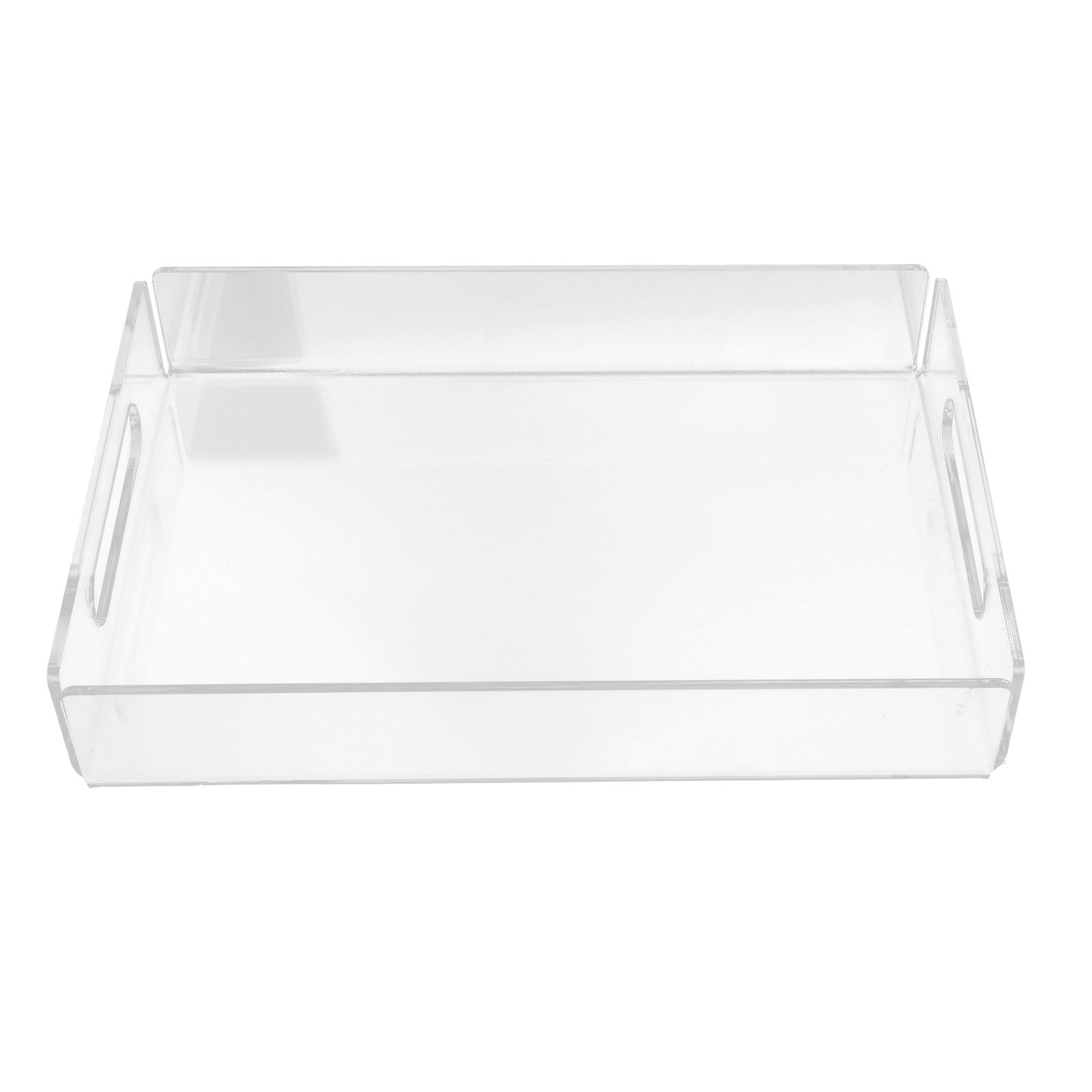 Acrylic Fruit Towel Tray Lightweight Breakfast Cheese Serving Tray with Handles for KTV Hotel - Image 7