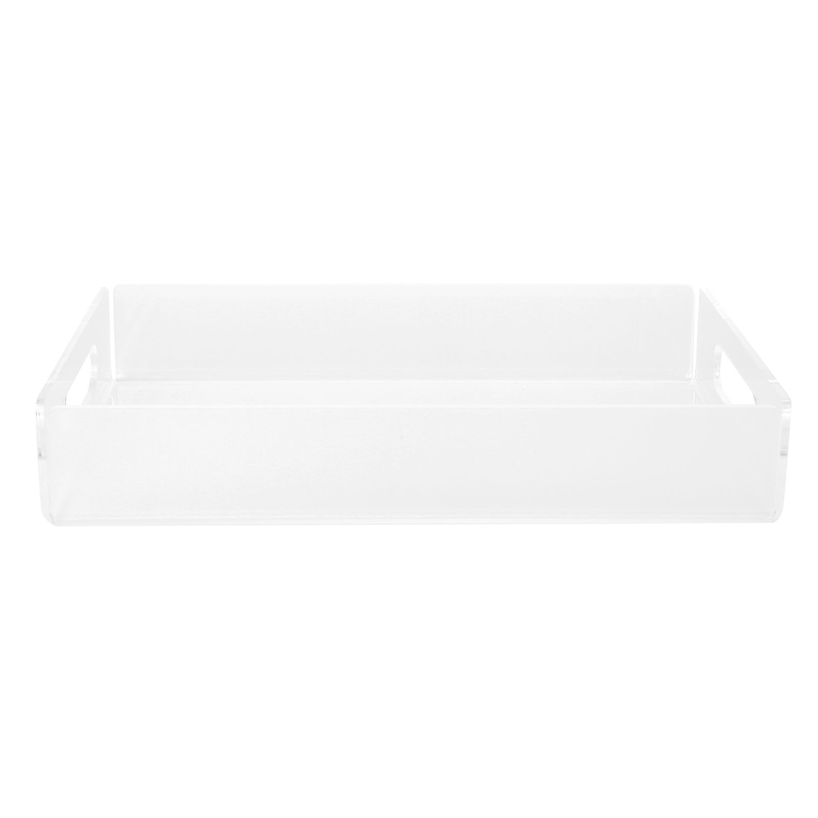 Acrylic Fruit Towel Tray Lightweight Breakfast Cheese Serving Tray with Handles for KTV Hotel - Image 8