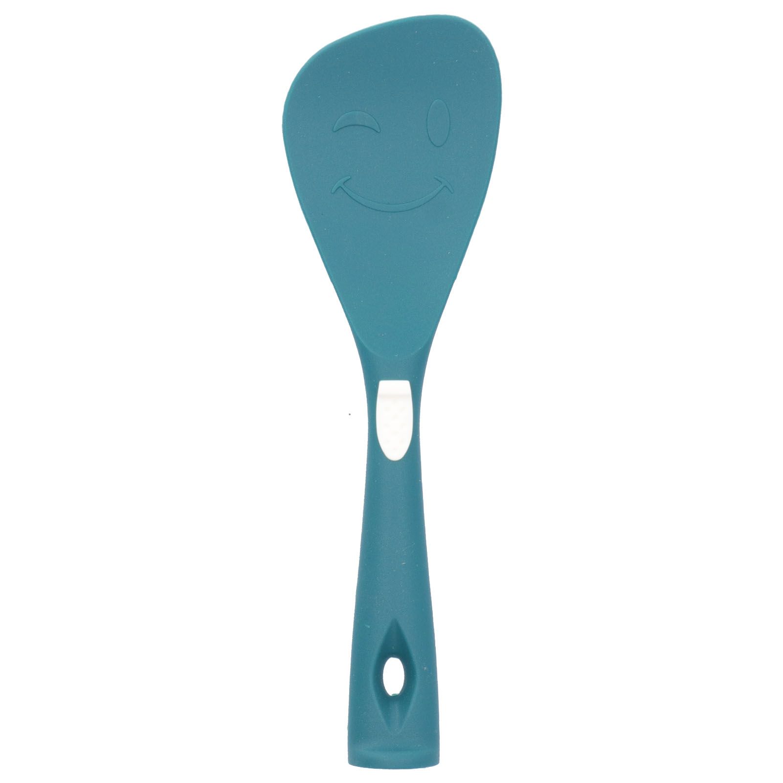 Silicone Cooking Utensils Silicone Stainless Steel Heat Insulation Anti Scalding Comfortable Grip Cooking UtensilsRice Scoop - Image 1