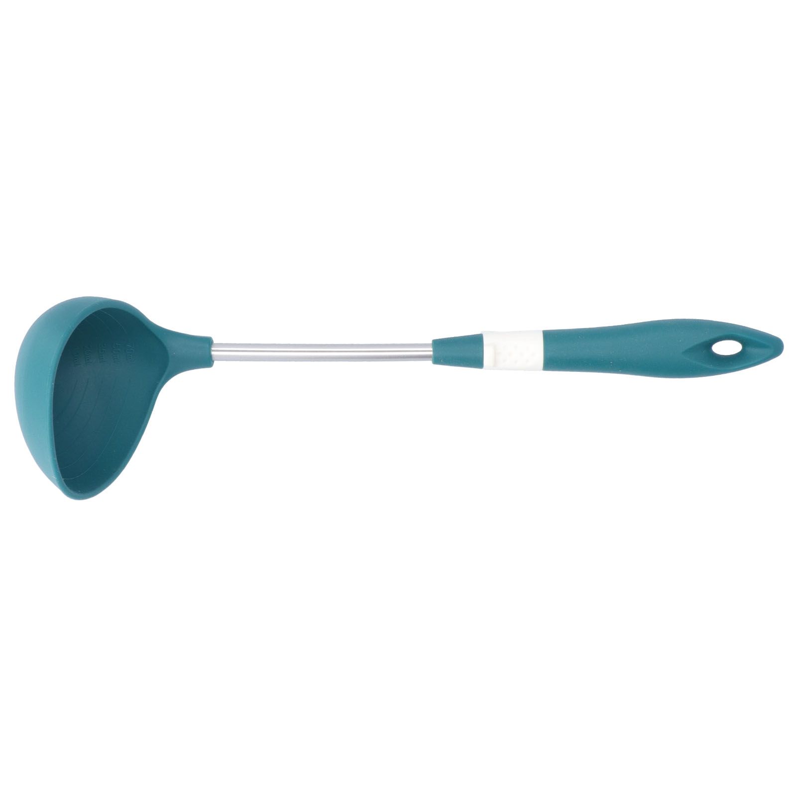 Silicone Cooking Utensils Silicone Stainless Steel Heat Insulation Anti Scalding Comfortable Grip Cooking UtensilsSpoon - Image 3