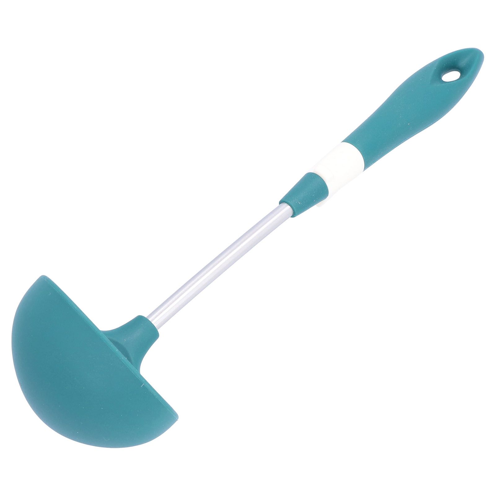Silicone Cooking Utensils Silicone Stainless Steel Heat Insulation Anti Scalding Comfortable Grip Cooking UtensilsSpoon - Image 5