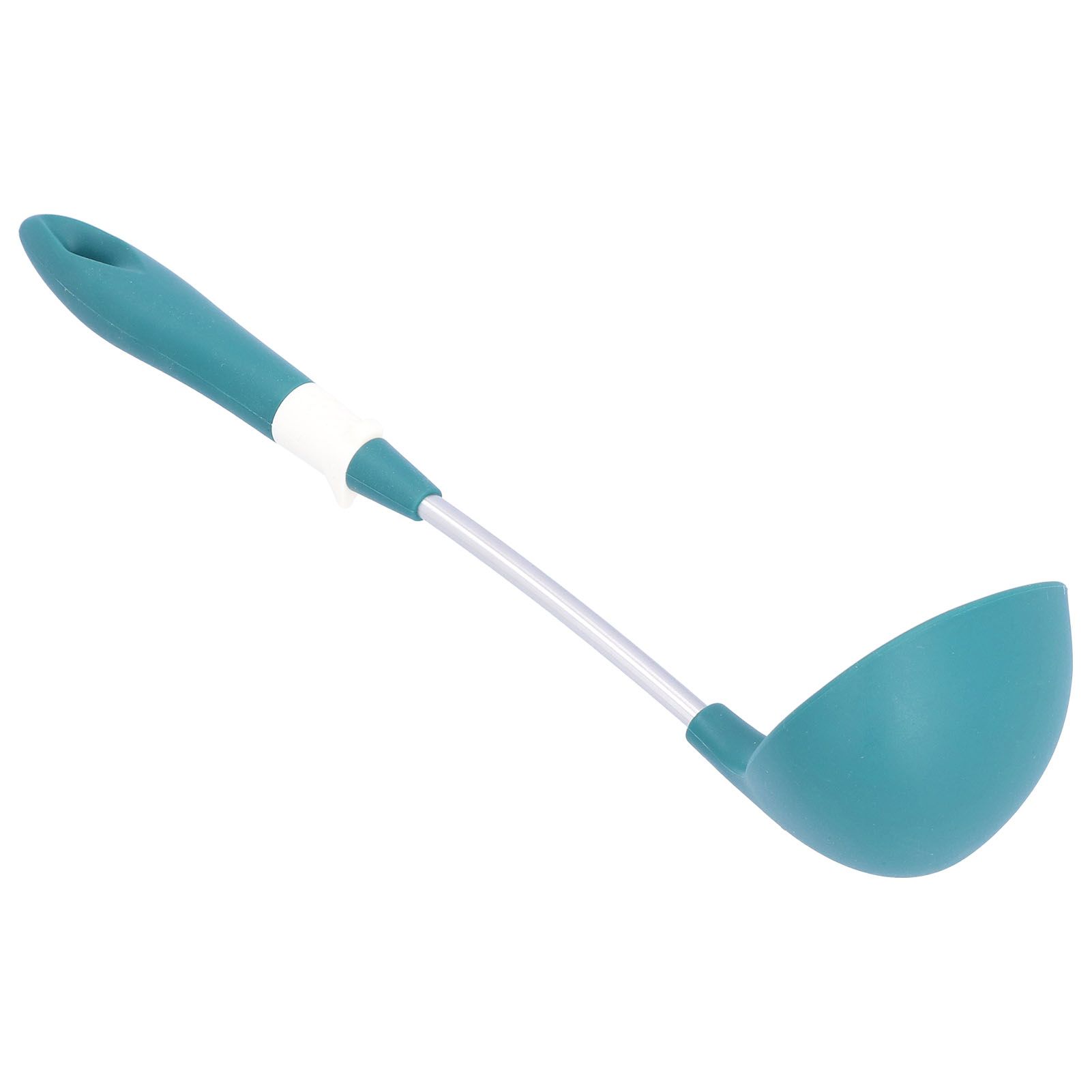Silicone Cooking Utensils Silicone Stainless Steel Heat Insulation Anti Scalding Comfortable Grip Cooking UtensilsSpoon - Image 8