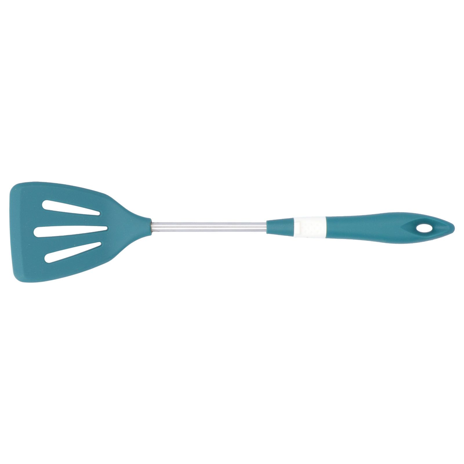 Silicone Cooking Utensils Silicone Stainless Steel Heat Insulation Anti Scalding Comfortable Grip Cooking UtensilsHollow Shovel - Image 2