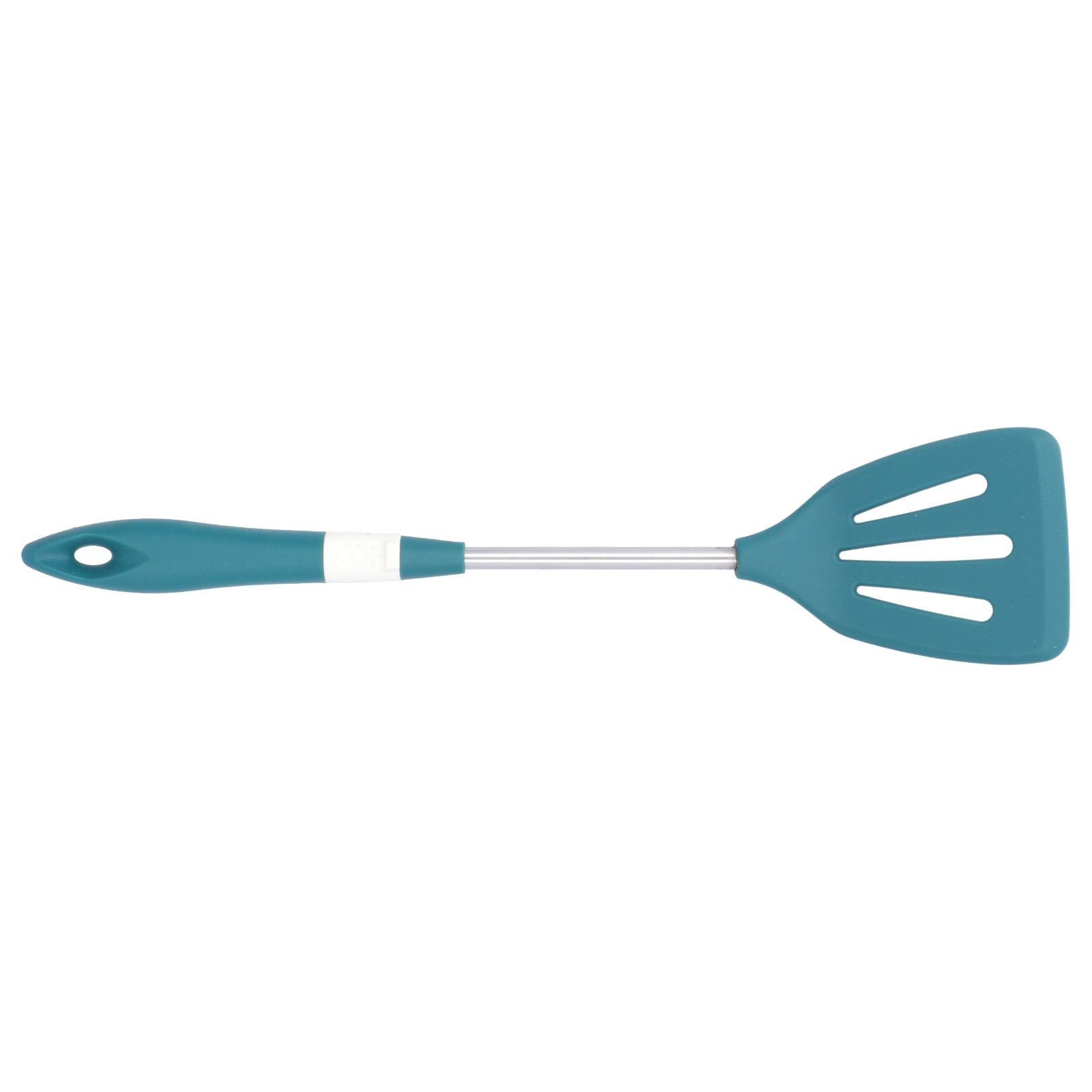 Silicone Cooking Utensils Silicone Stainless Steel Heat Insulation Anti Scalding Comfortable Grip Cooking UtensilsHollow Shovel - Image 3