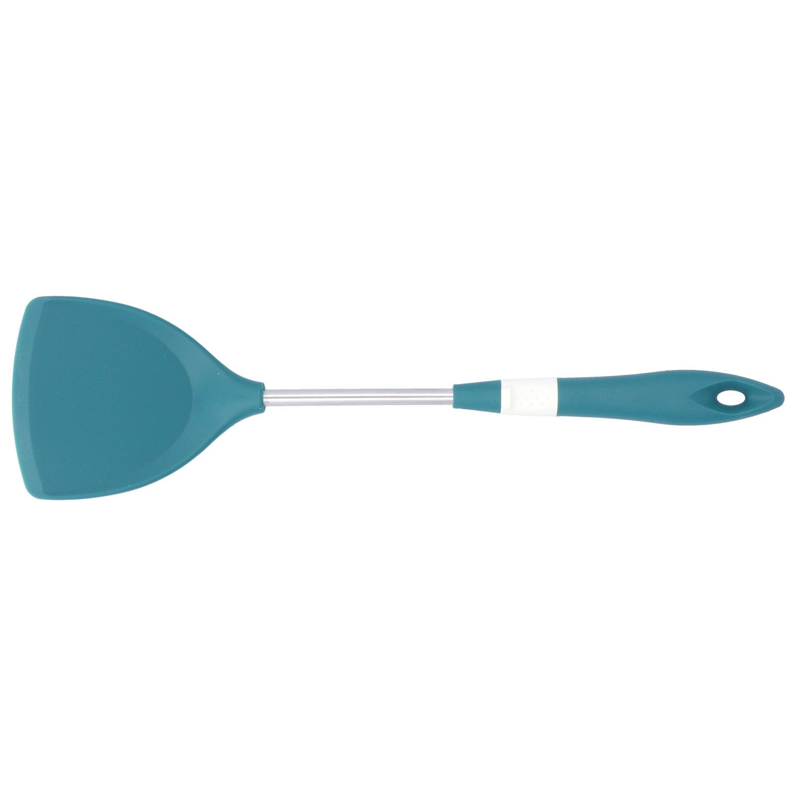 Silicone Cooking Utensils Silicone Stainless Steel Heat Insulation Anti Scalding Comfortable Grip Cooking UtensilsSpatula - Image 2