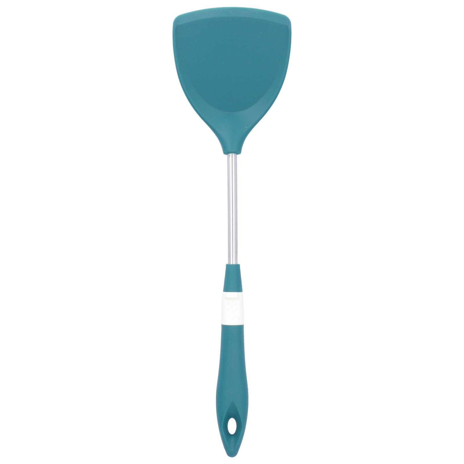 Silicone Cooking Utensils Silicone Stainless Steel Heat Insulation Anti Scalding Comfortable Grip Cooking UtensilsSpatula - Image 4