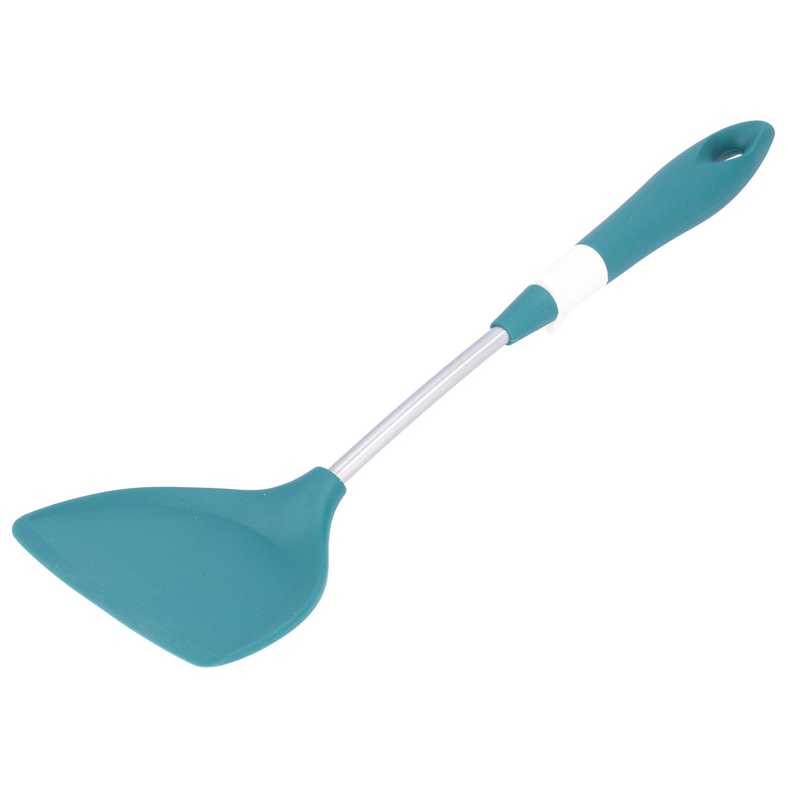 Silicone Cooking Utensils Silicone Stainless Steel Heat Insulation Anti Scalding Comfortable Grip Cooking UtensilsSpatula - Image 5