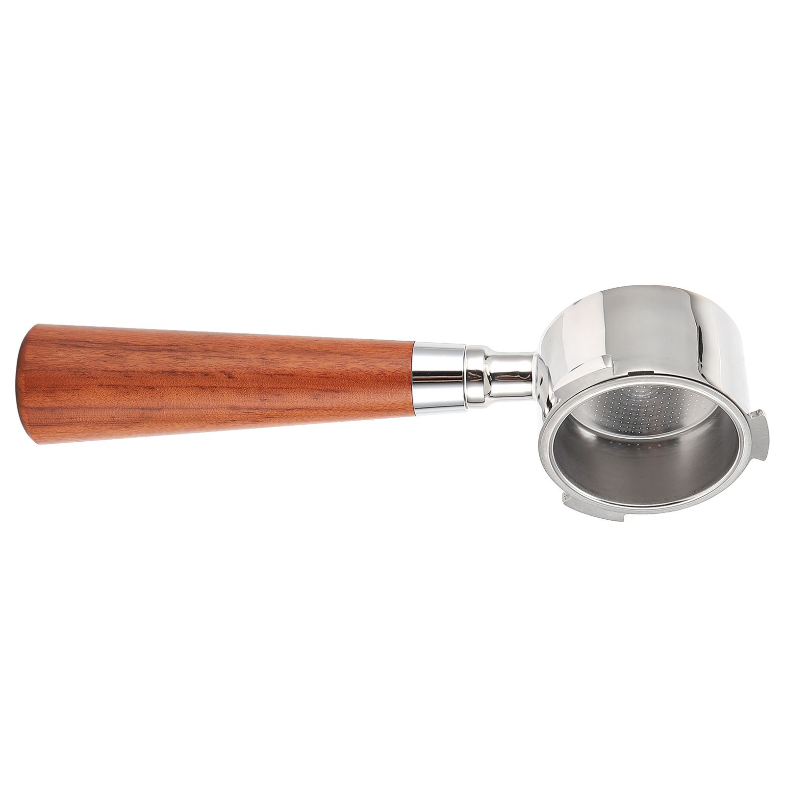 Coffee Bottomless Portafilter Stainless Steel Filter Holder Basket Replacement Tool Coffee Machine Accessory51mm Rosewood - Image 8