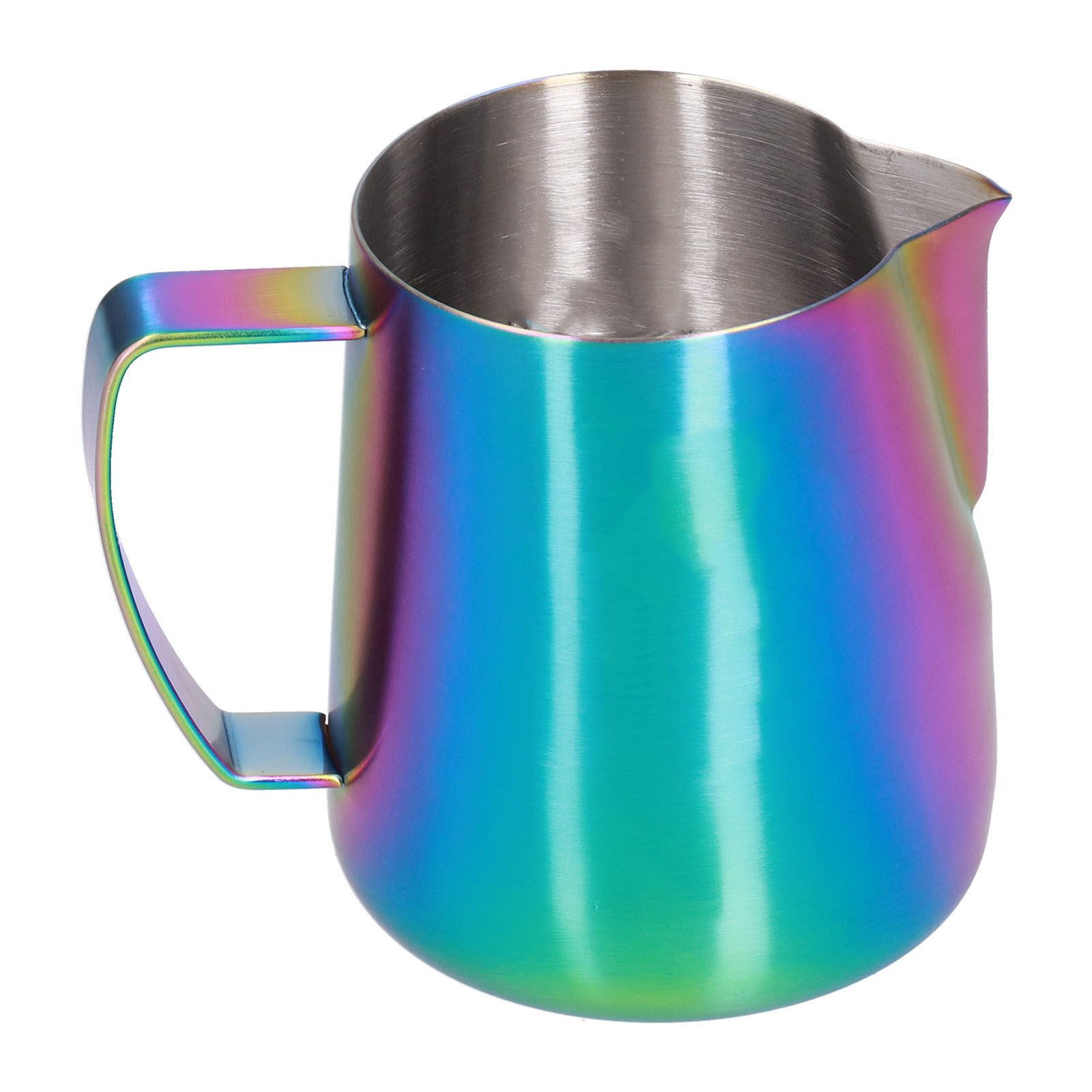 Milk Frothing Pitcher 304 Stainless Steel Milk Jugs Coffee Frothing Pitchers Latte Art Jug for Making Coffee600ml - Image 1