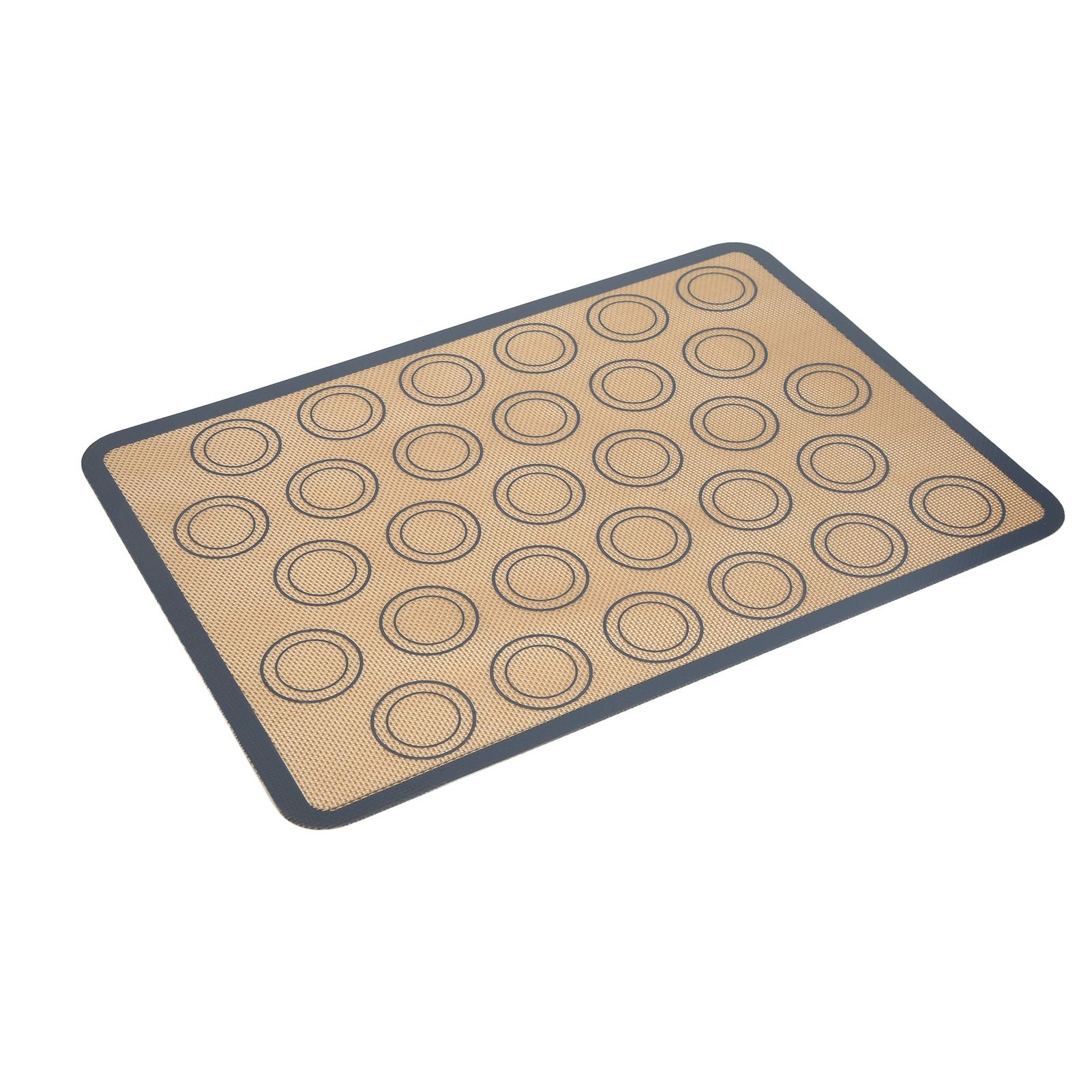 Baking Mat Food Grade Silicone and Glass Fiber Non Stick Heat Resistant Dough Mat for Making Pastry Pizza Bread - Image 2