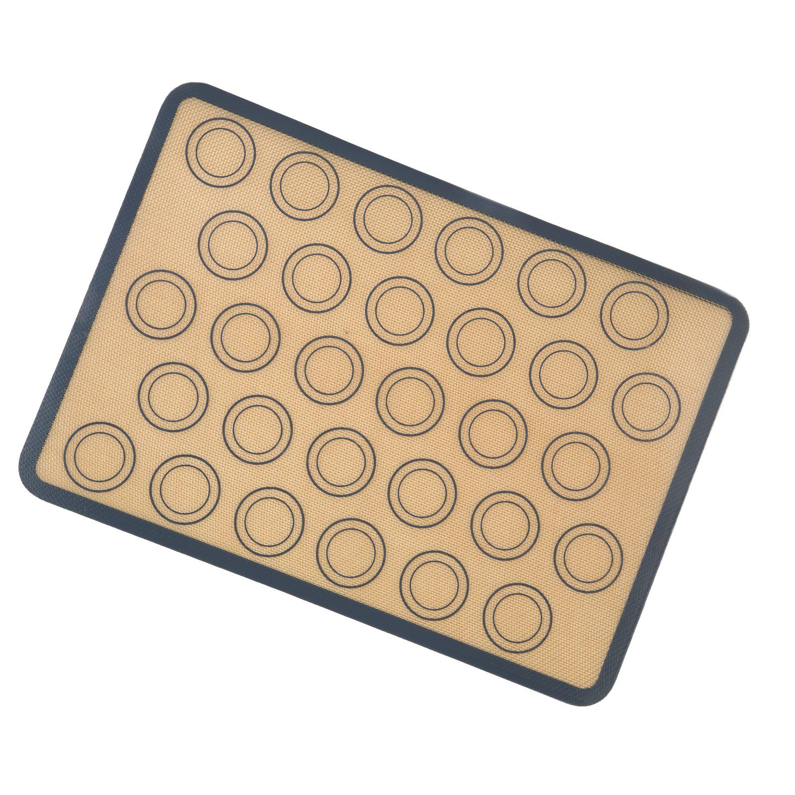 Baking Mat Food Grade Silicone and Glass Fiber Non Stick Heat Resistant Dough Mat for Making Pastry Pizza Bread - Image 5