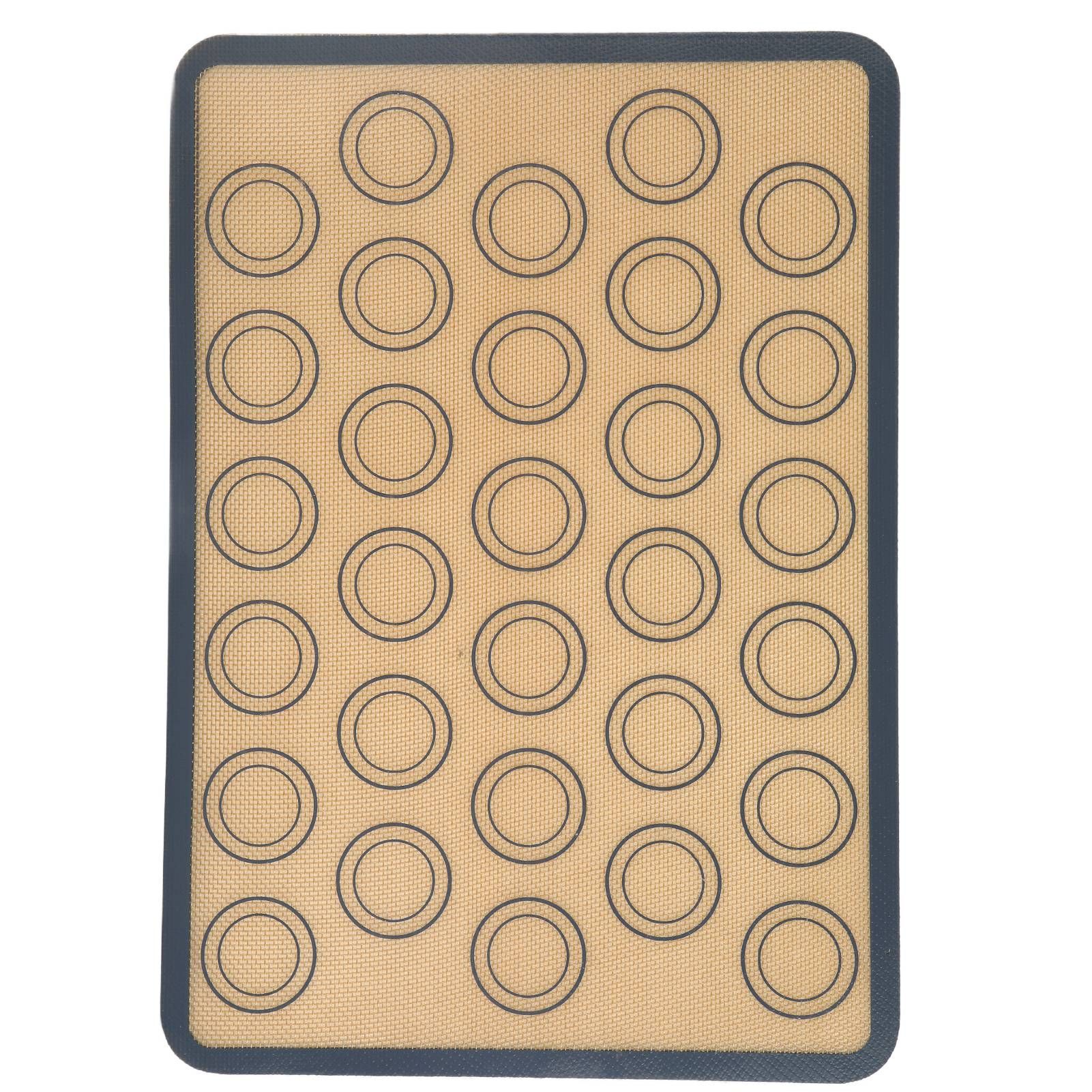 Baking Mat Food Grade Silicone and Glass Fiber Non Stick Heat Resistant Dough Mat for Making Pastry Pizza Bread - Image 7