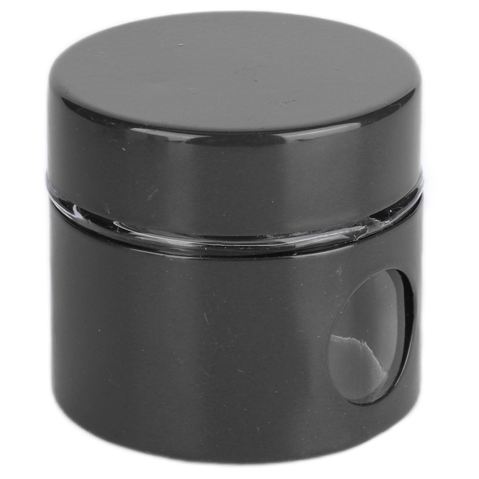 Coffee Bean Container Iron Glass Mini Sealed Jar Kitchen Storage Tank for Beans TeaBlack - Image 4