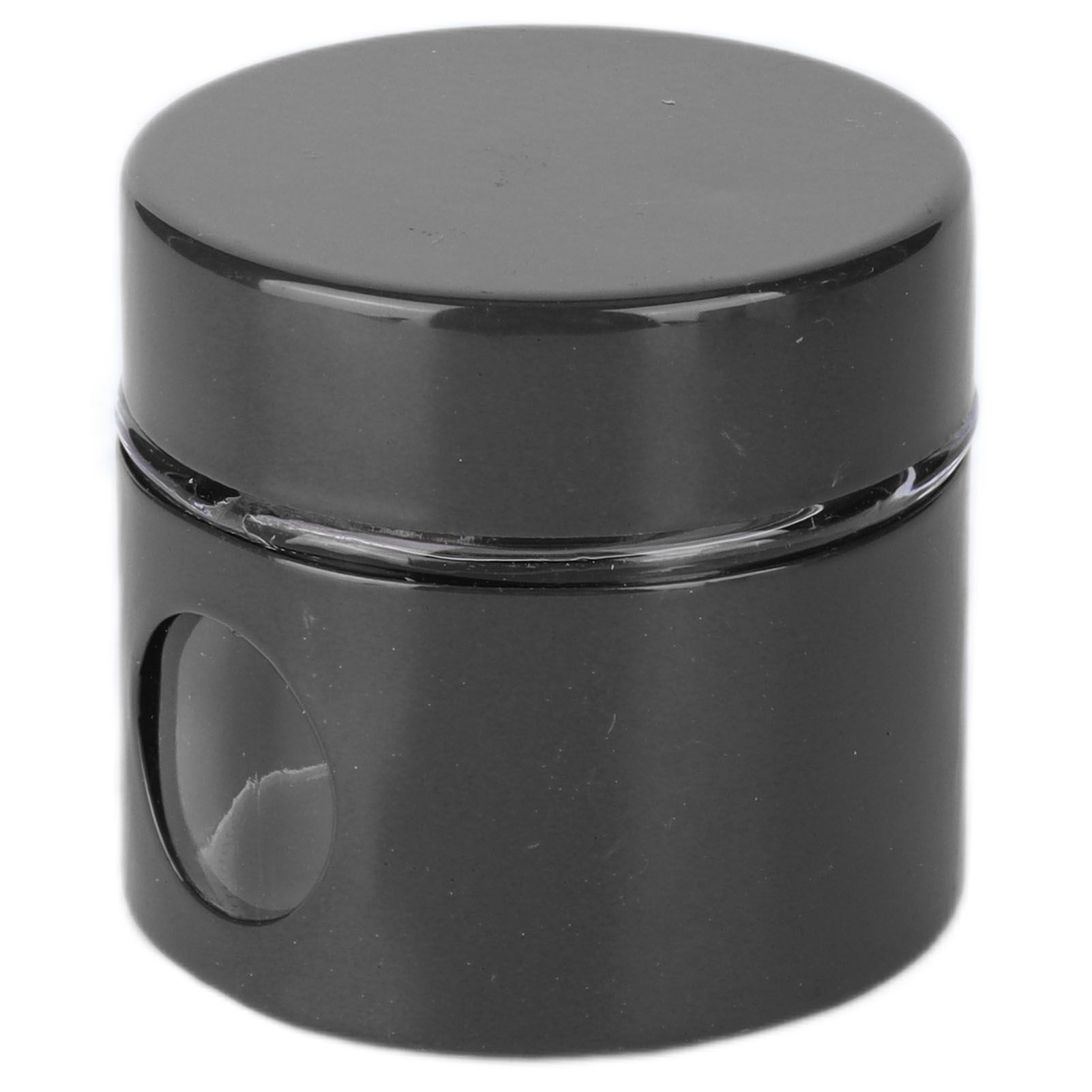Coffee Bean Container Iron Glass Mini Sealed Jar Kitchen Storage Tank for Beans TeaBlack - Image 5