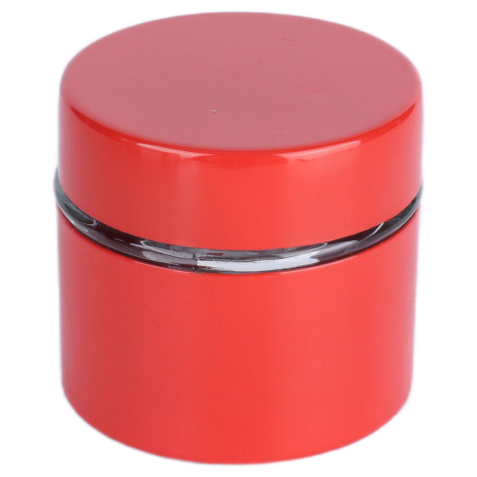 Coffee Bean Container Iron Glass Mini Sealed Jar Kitchen Storage Tank for Beans TeaRed - Image 3