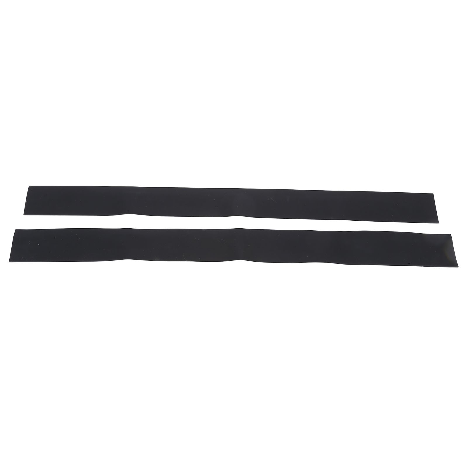 2Pcs 25in Black Stove Counter Cover Silicone Oil‑Proof Stain‑Proof Stove Gap Filler for Restaurant Kitchen - Image 1