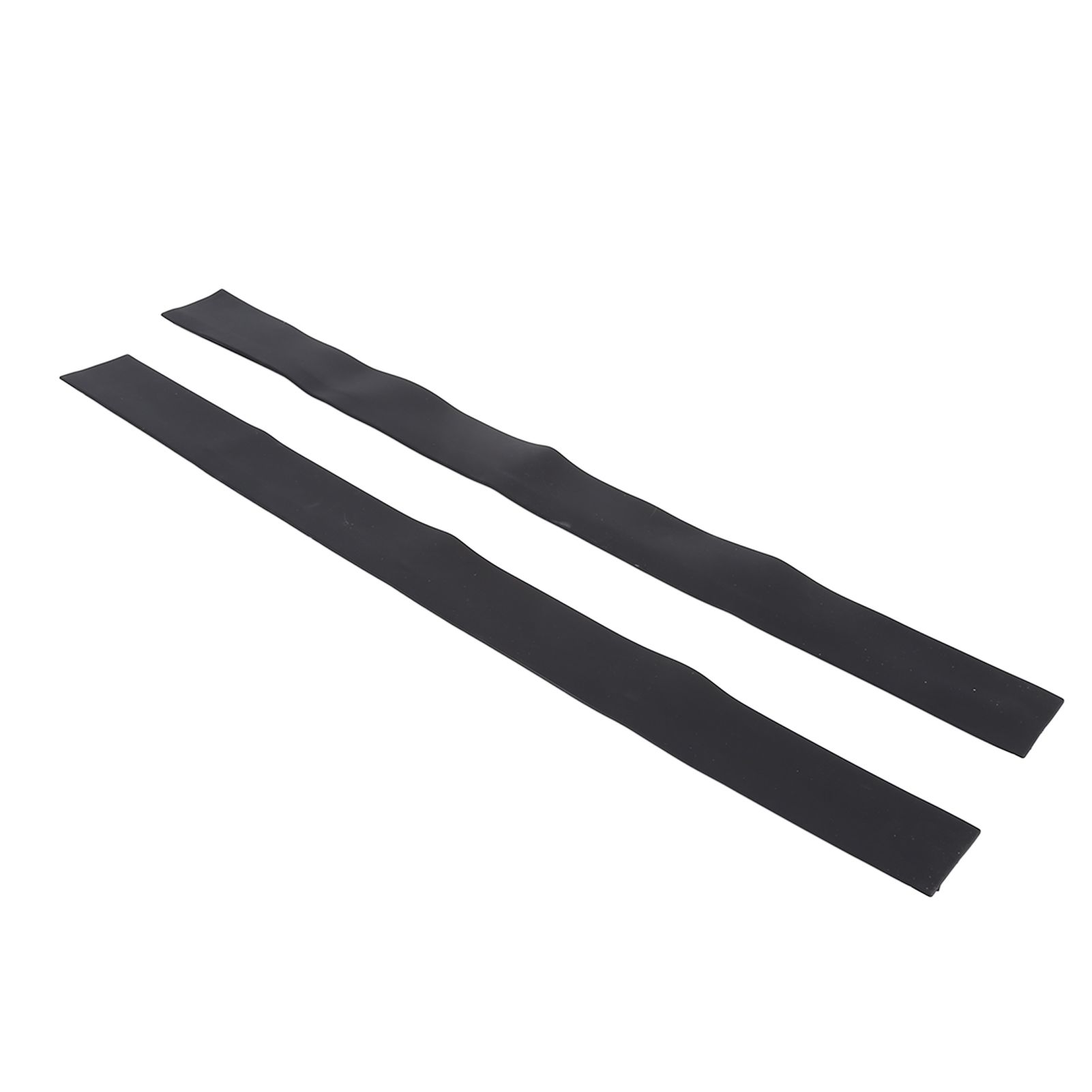 2Pcs 25in Black Stove Counter Cover Silicone Oil‑Proof Stain‑Proof Stove Gap Filler for Restaurant Kitchen - Image 3