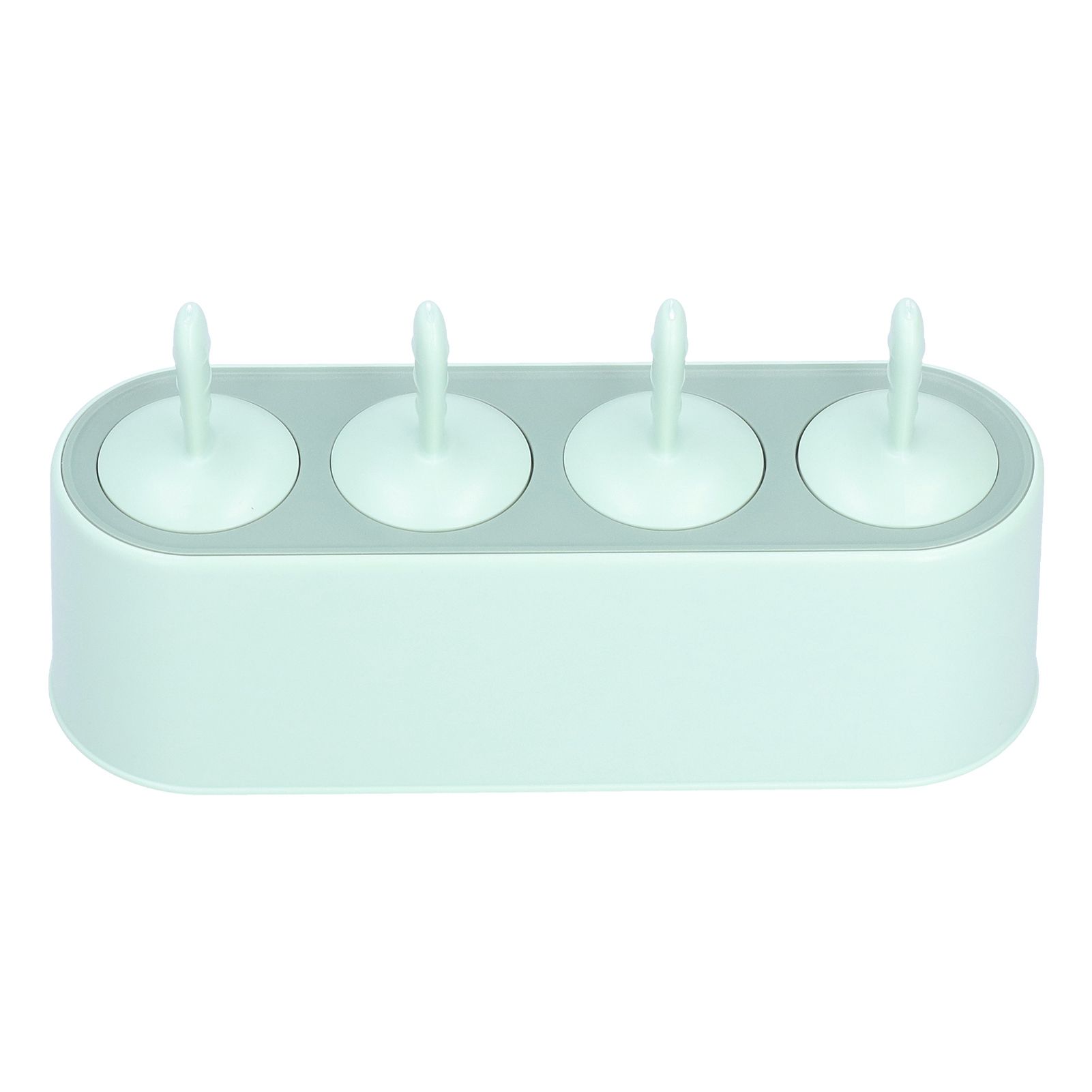 Ice Cream Mold Durable Reusable Food Grade Silicone Mould DIY Tools for Home KitchenGreen - Image 2