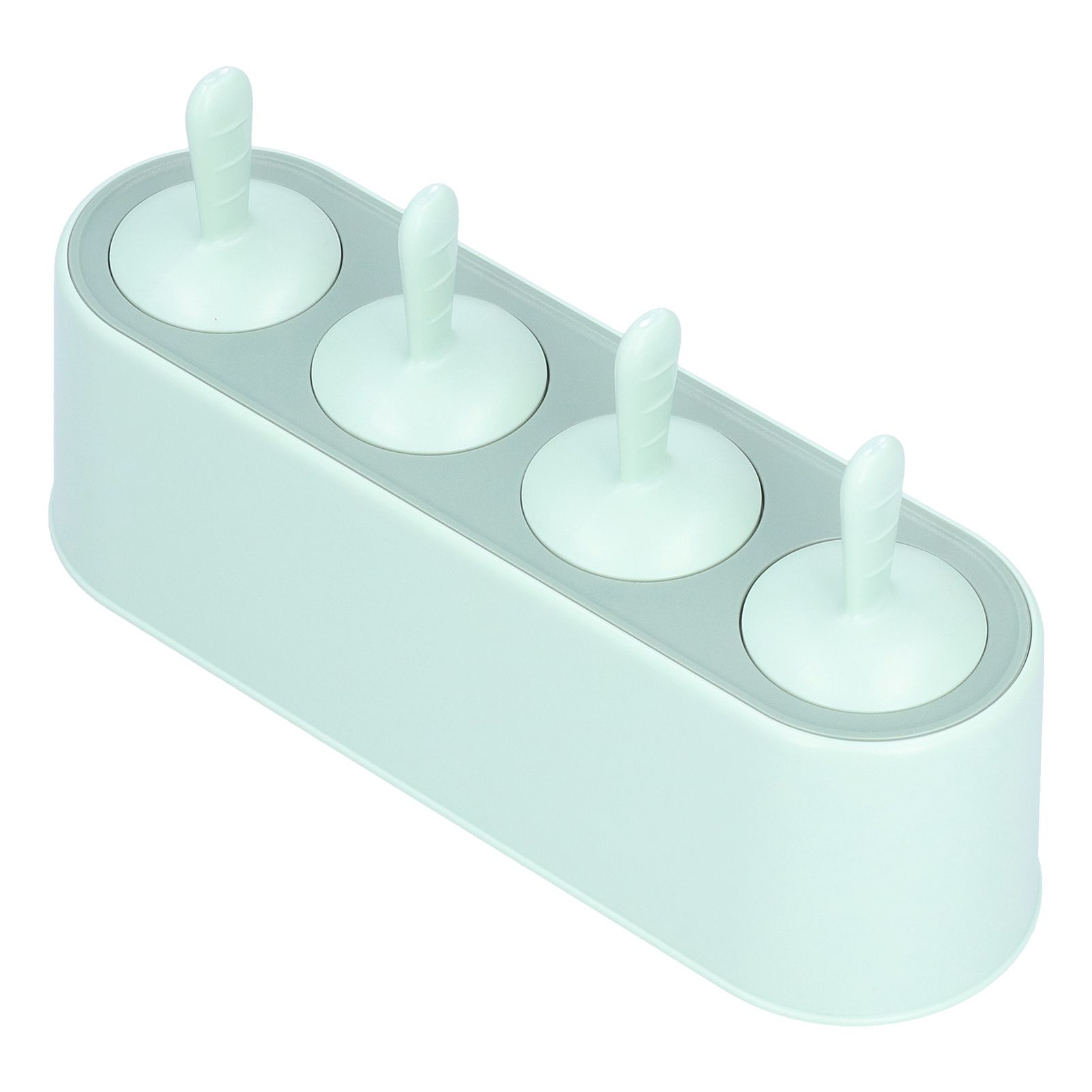 Ice Cream Mold Durable Reusable Food Grade Silicone Mould DIY Tools for Home KitchenGreen - Image 4