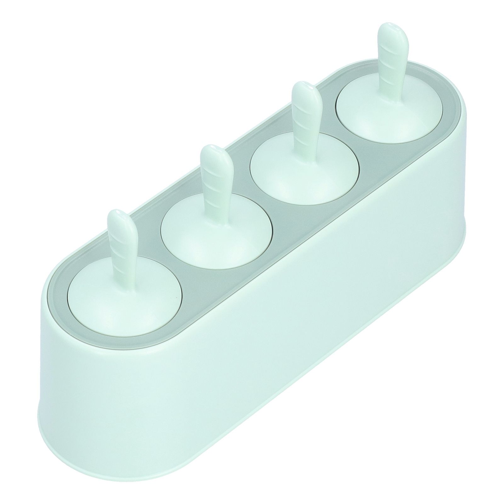 Ice Cream Mold Durable Reusable Food Grade Silicone Mould DIY Tools for Home KitchenGreen - Image 5
