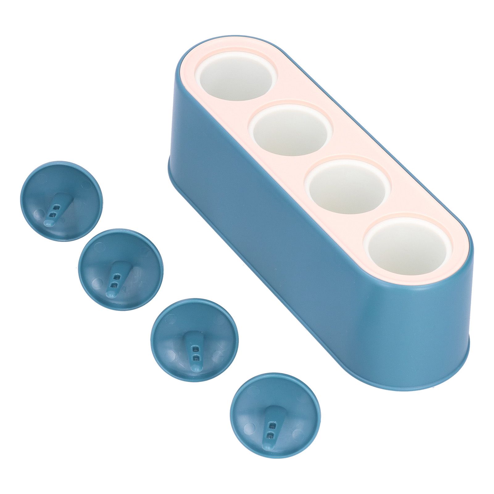 Ice Cream Mold Durable Reusable Food Grade Silicone Mould DIY Tools for Home KitchenBlue - Image 6