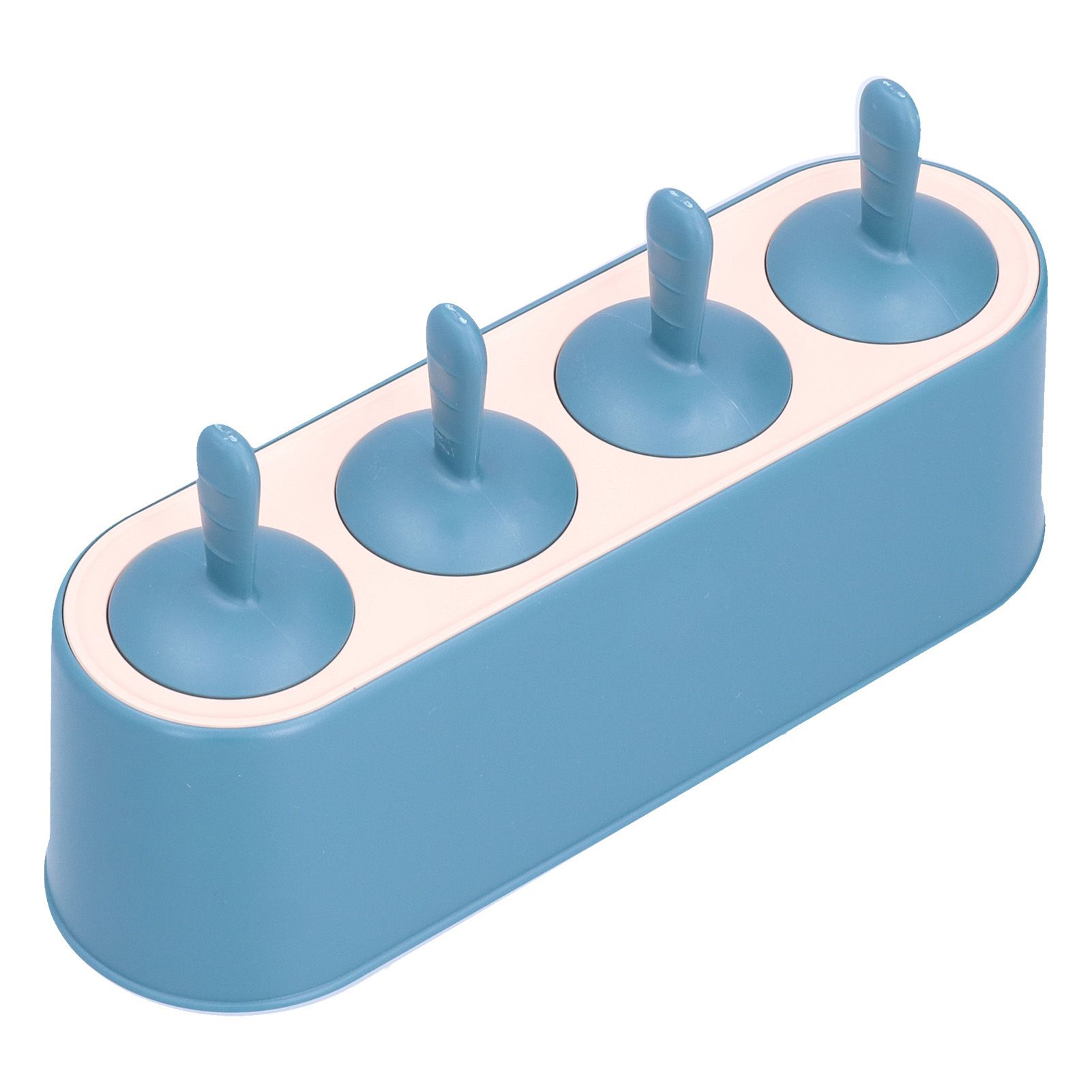 Ice Cream Mold Durable Reusable Food Grade Silicone Mould DIY Tools for Home KitchenBlue - Image 8
