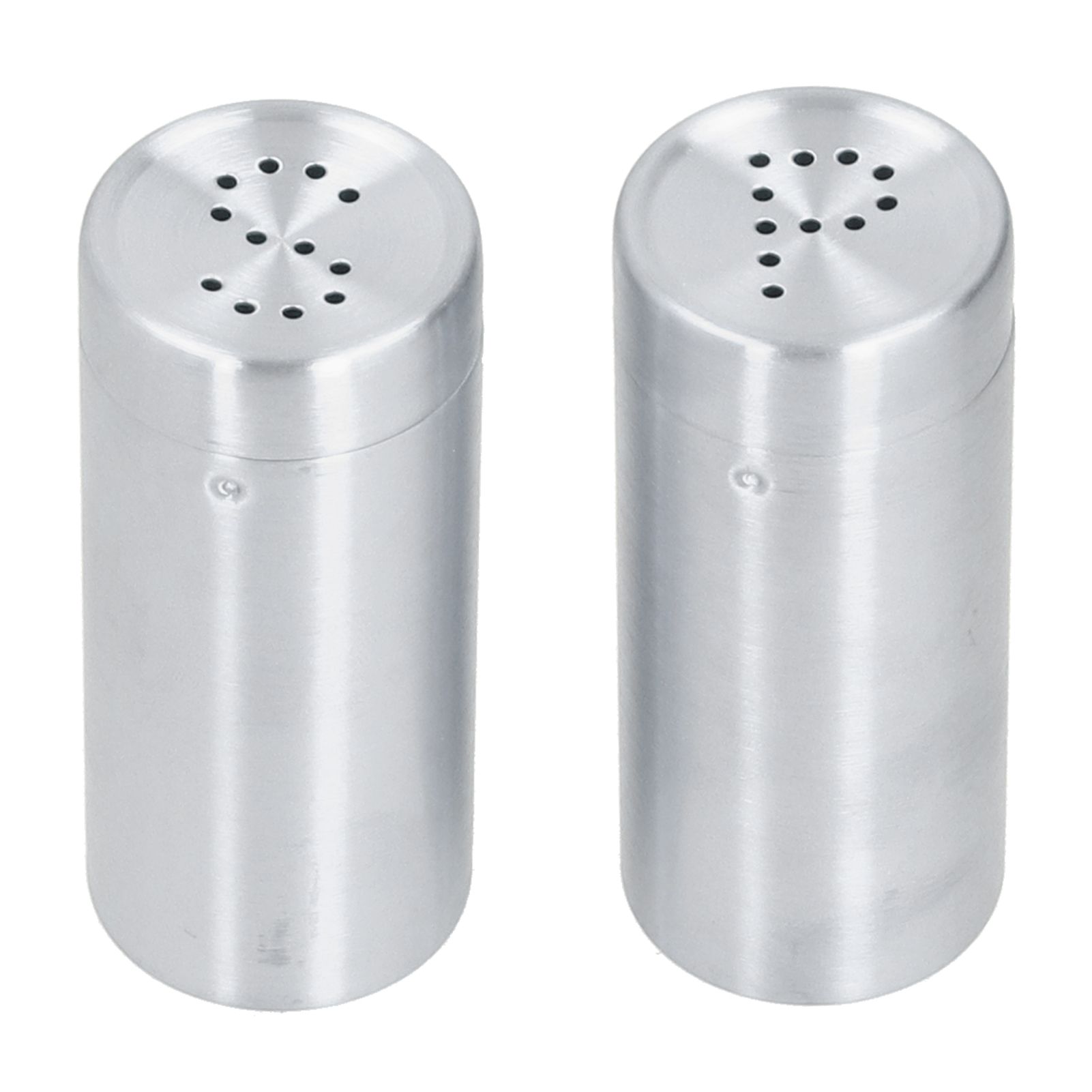 2pcs Spice Jar Stainless Steel Seasoning Bottle Salt and Pepper Shaker Kitchen ToolStainless Steel Color - Image 3