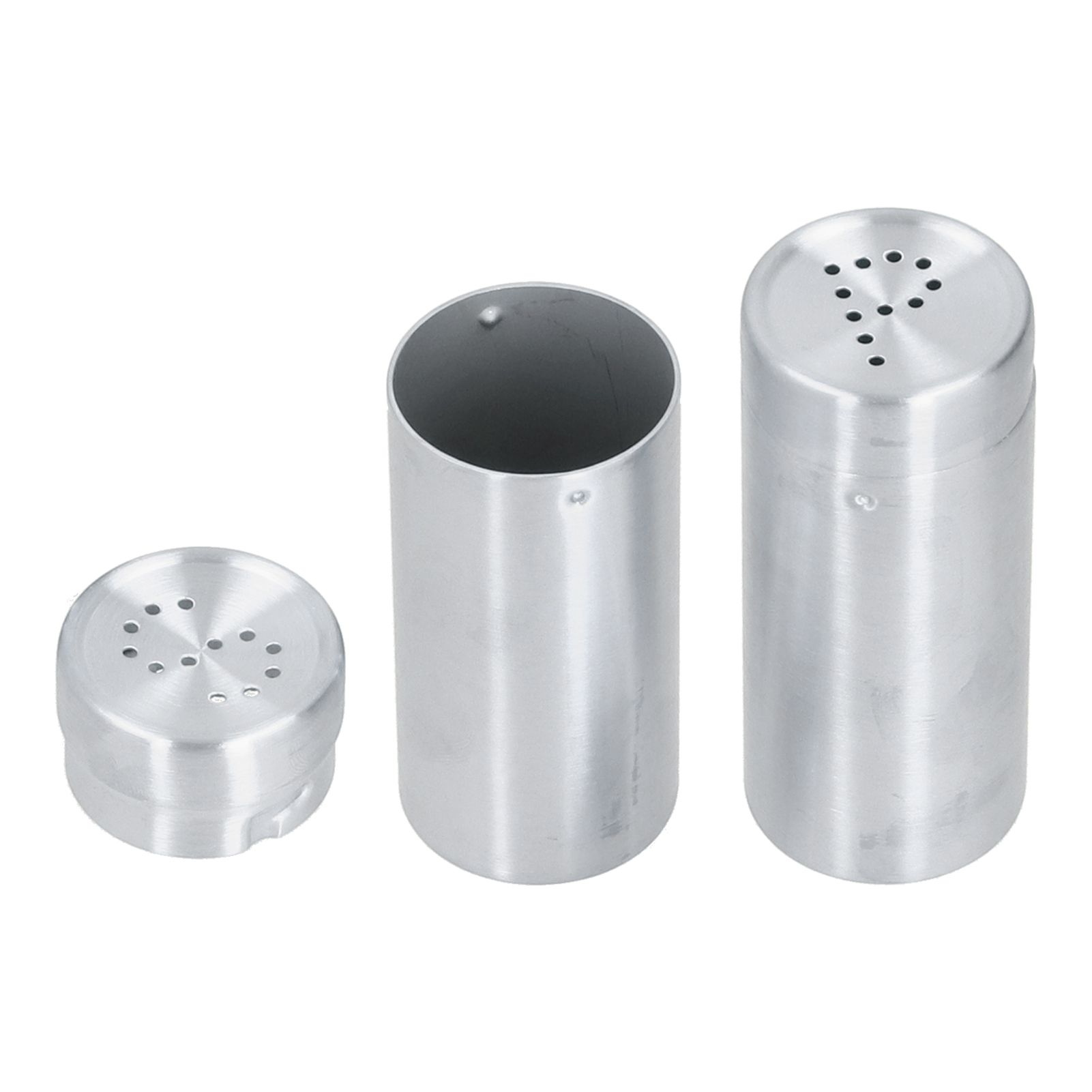 2pcs Spice Jar Stainless Steel Seasoning Bottle Salt and Pepper Shaker Kitchen ToolStainless Steel Color - Image 6