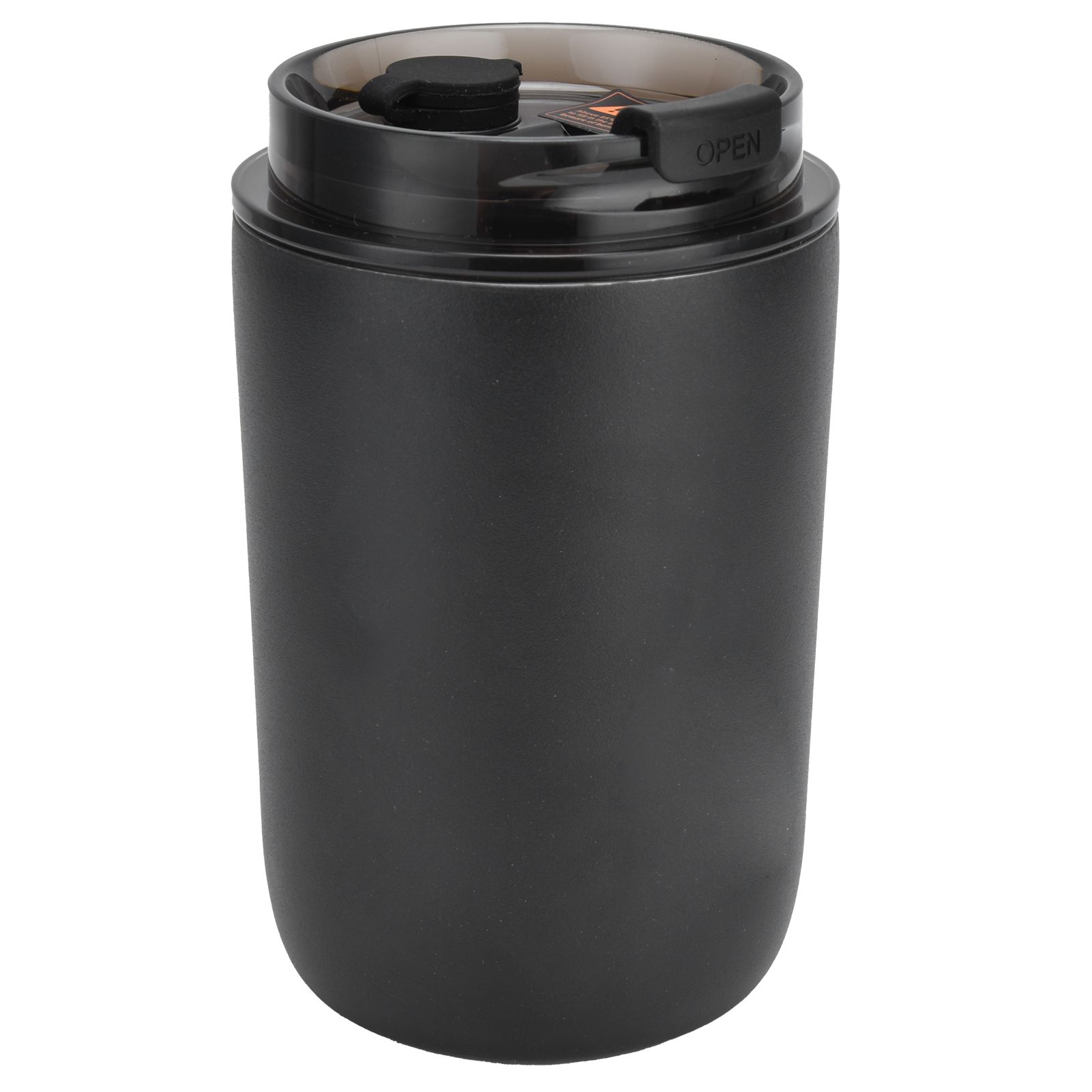 280ml Coffee Cup Household Portable Large Capacity Silicone Stainless Steel Vacuum Flask for Birthday GiftBlack - Image 5