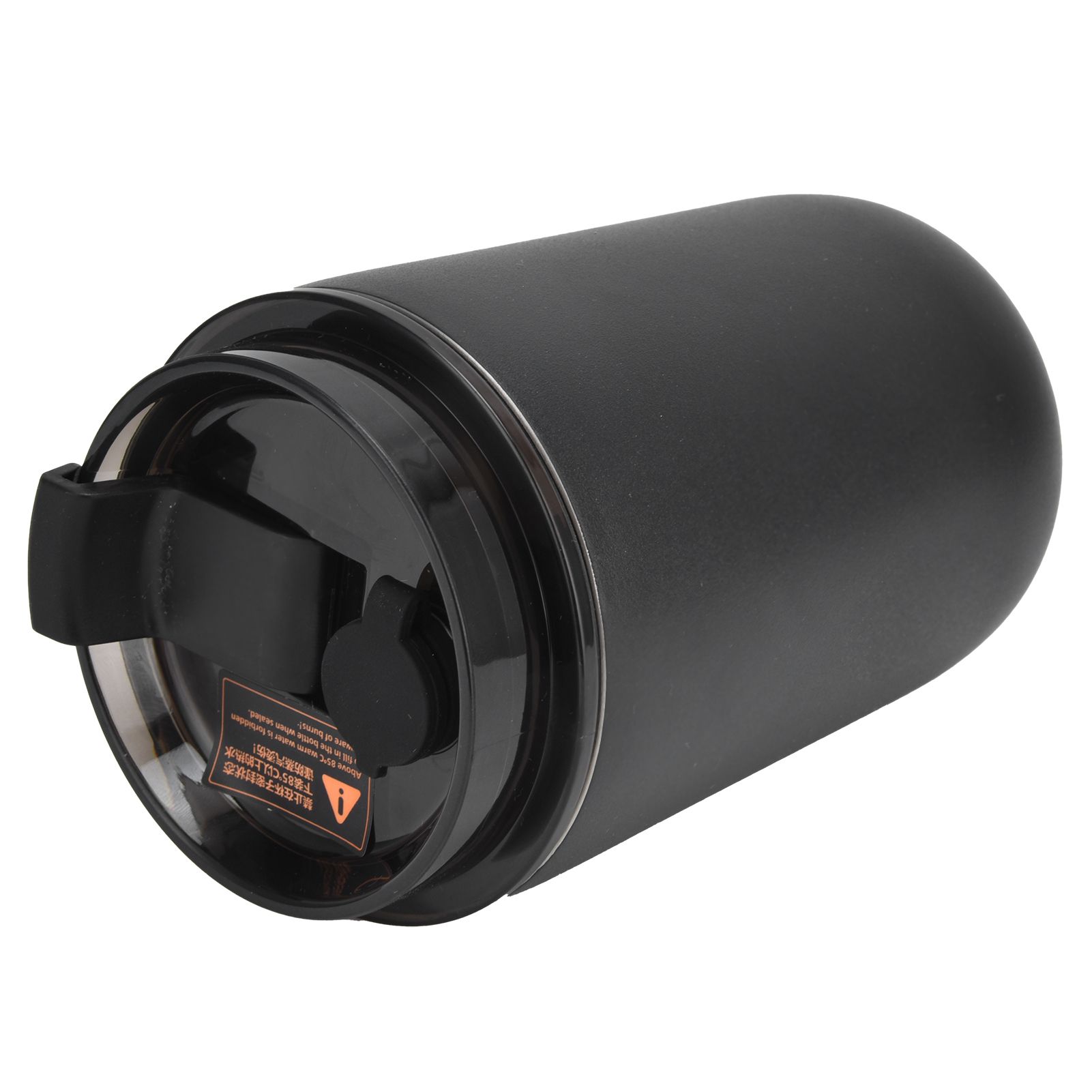 280ml Coffee Cup Household Portable Large Capacity Silicone Stainless Steel Vacuum Flask for Birthday GiftBlack - Image 7