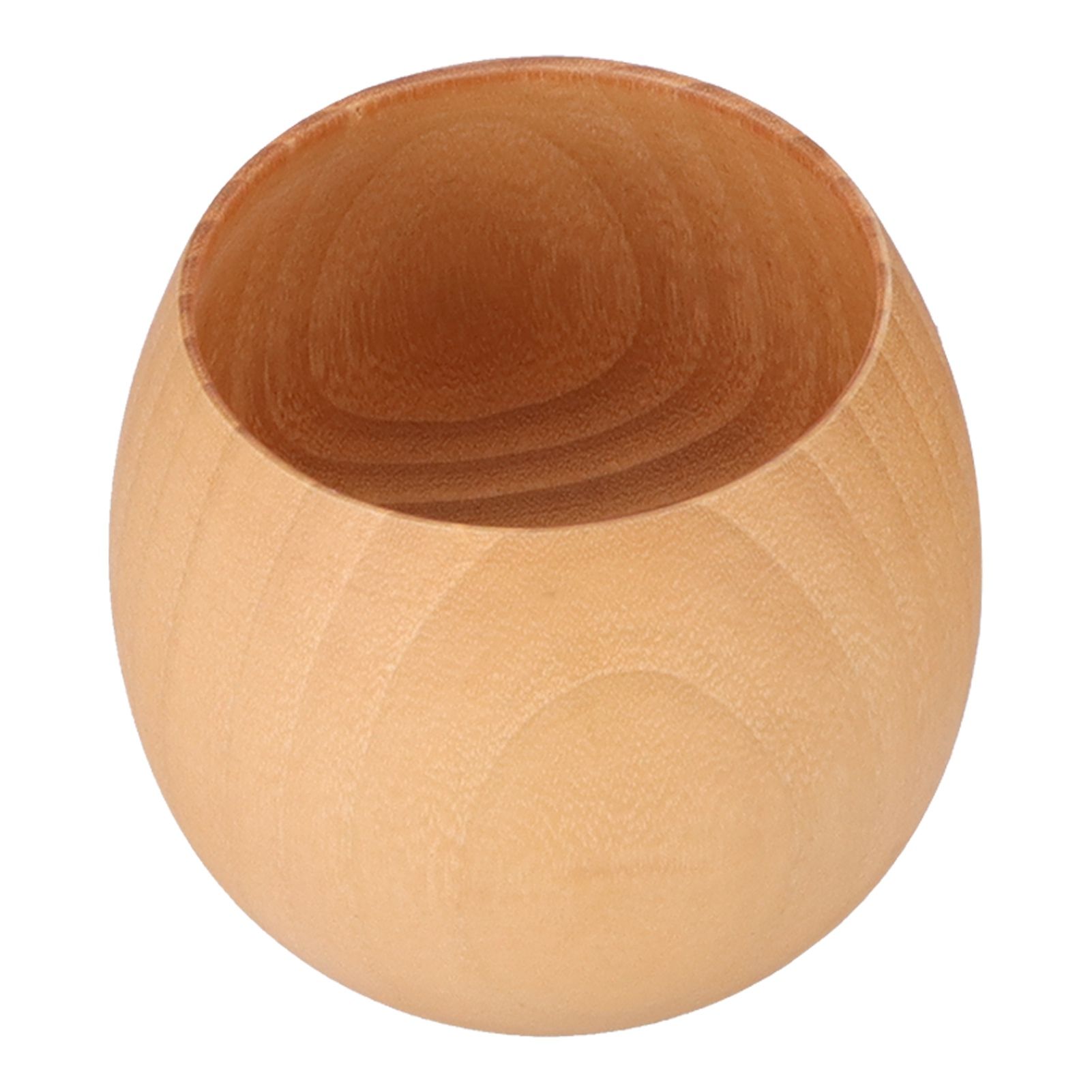 Wood Tea Set Wooden Natural Wooden Tea Cup with Cleaning Brush and Spoon for Home Tea Shop(Light Color Spoon Brush ) - Image 4